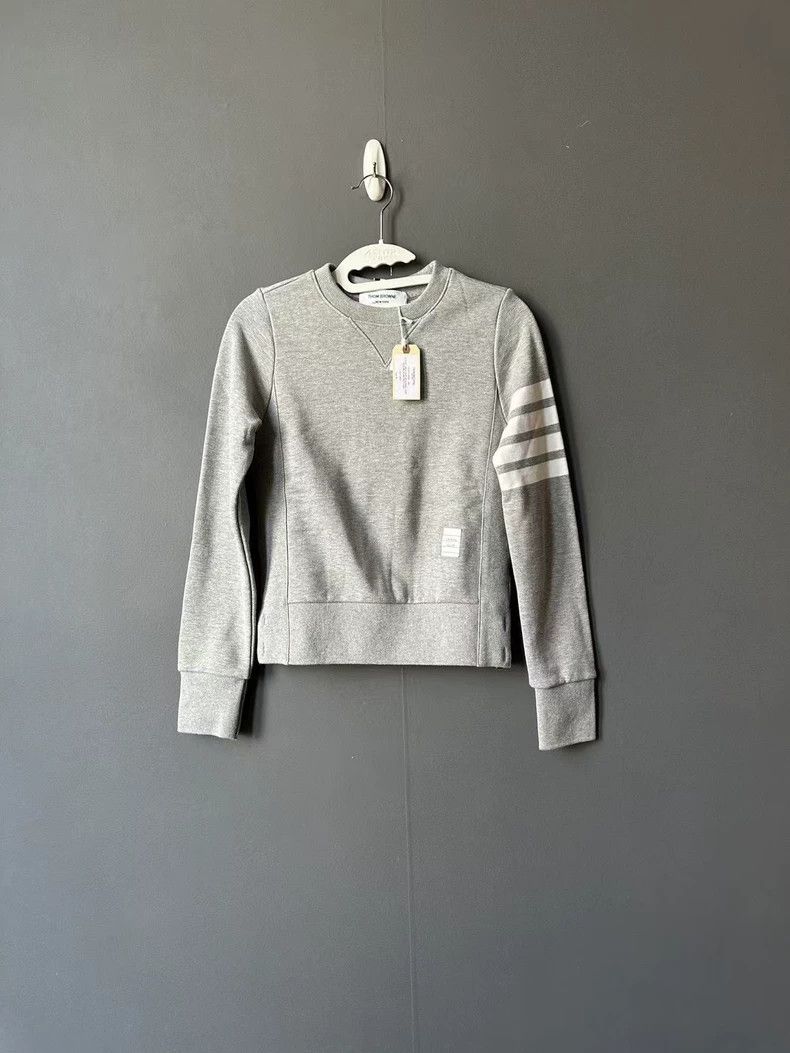 Thom Browne Thom Browne Grey hoodie Size XS / US 0-2 / IT 36-38 - 1 Thumbnail