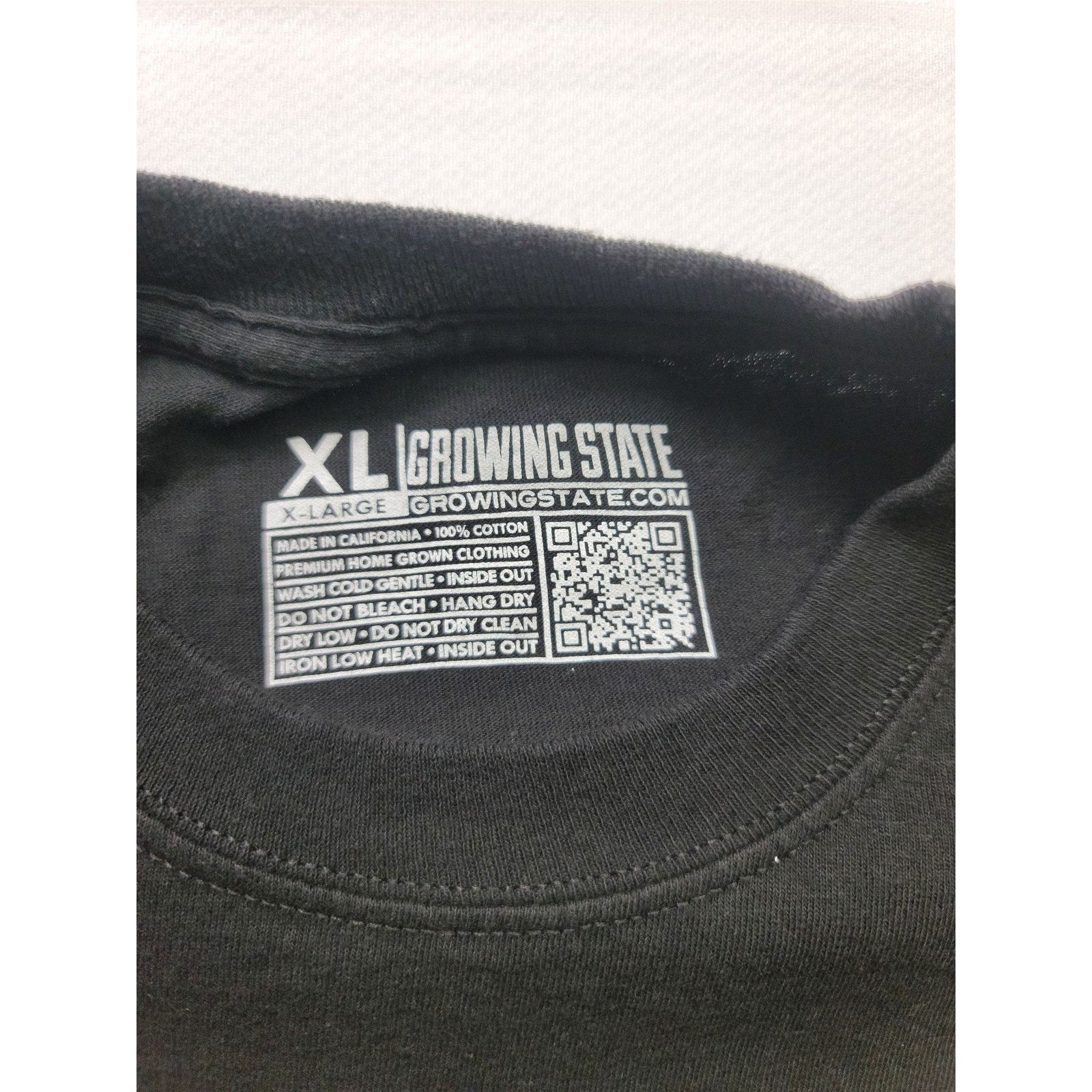 Generic Surplus Vintage Growing State Apes T-Shirt Black Men's XL Marijuana Size US XL / EU 56 / 4 - 3 Thumbnail