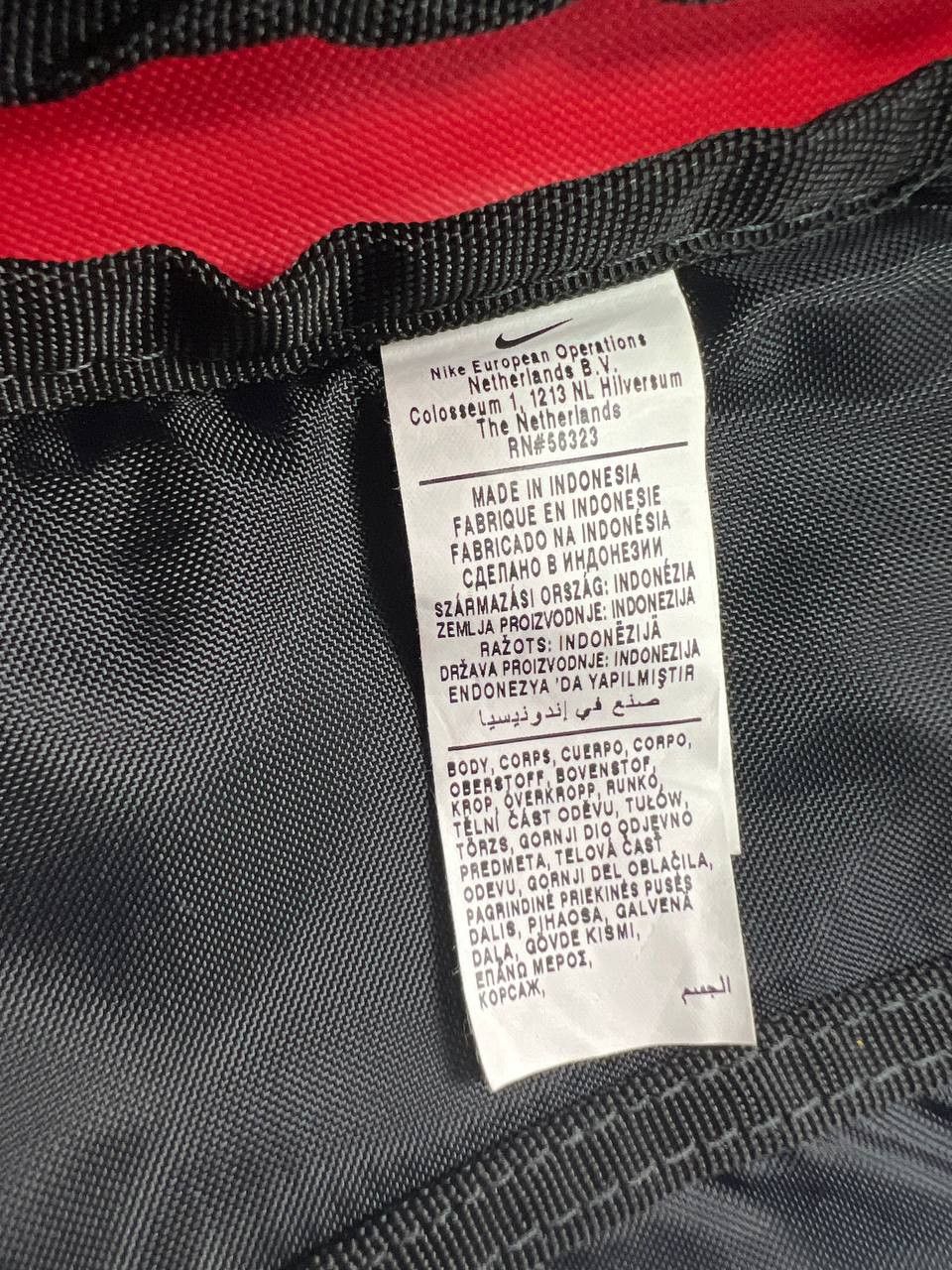 Nike Vintage Nike Bag Swoosh Big Logo 90S Bacpack Size ONE SIZE - 18 Thumbnail