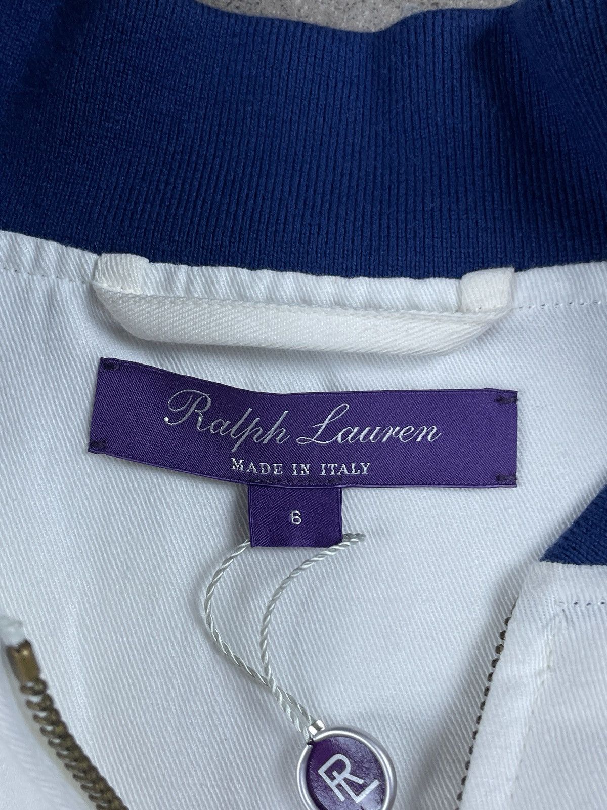 New Ralph Lauren Purple Label SS18 Bomber Jacket