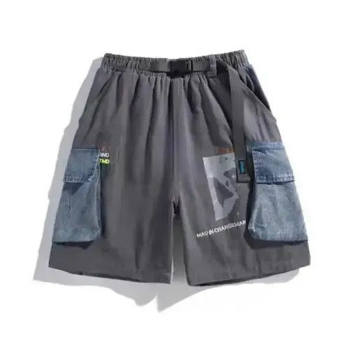 Other 20SS Indigo Union Japan Dark Grey Worker Shorts Size US 32 / EU 48 - 2 Thumbnail