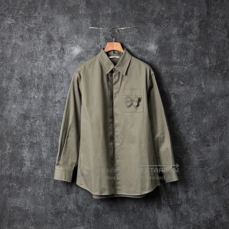 Valentino Valentino Olive green cotton jacket Size US M / EU 48-50 / 2 - 1 Thumbnail