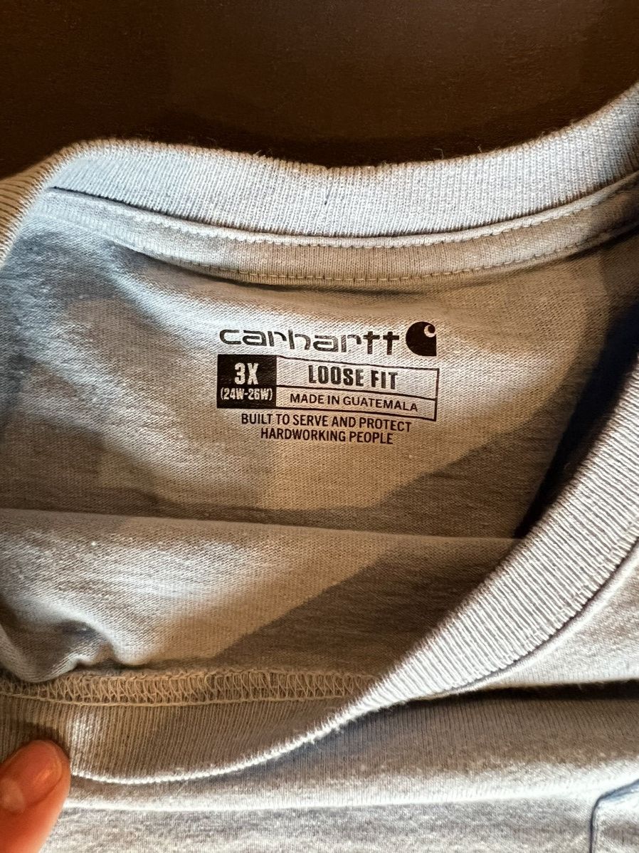 Carhartt 3x large baby blue carhartt Size US XXL / EU 58 / 5 - 3 Thumbnail