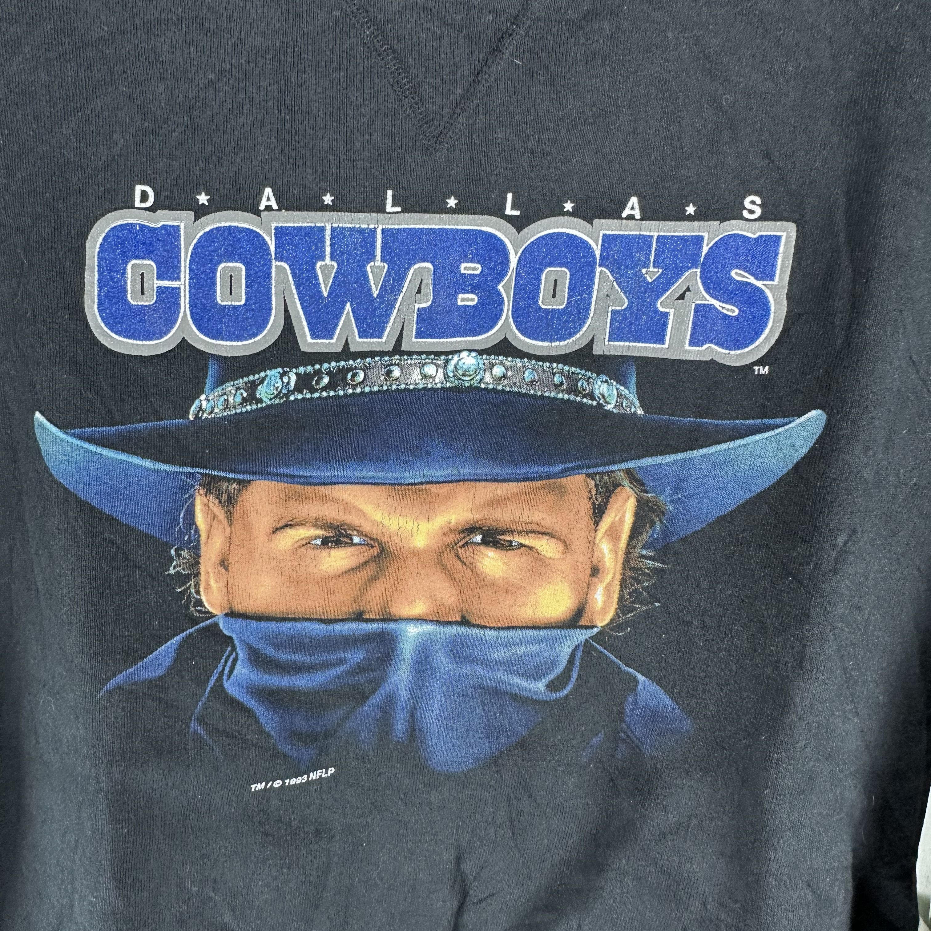 Vintage Vintage 1993 Dallas Cowboys Football Graphic Sweatshirt Size US M / EU 48-50 / 2 - 2 Thumbnail