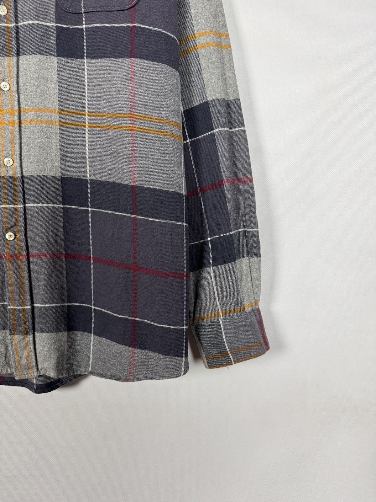 Barbour Barbour Tailored Fit Long Sleeve Plaid Shirt Button Up XXL Size US XXL / EU 58 / 5 - 5 Thumbnail