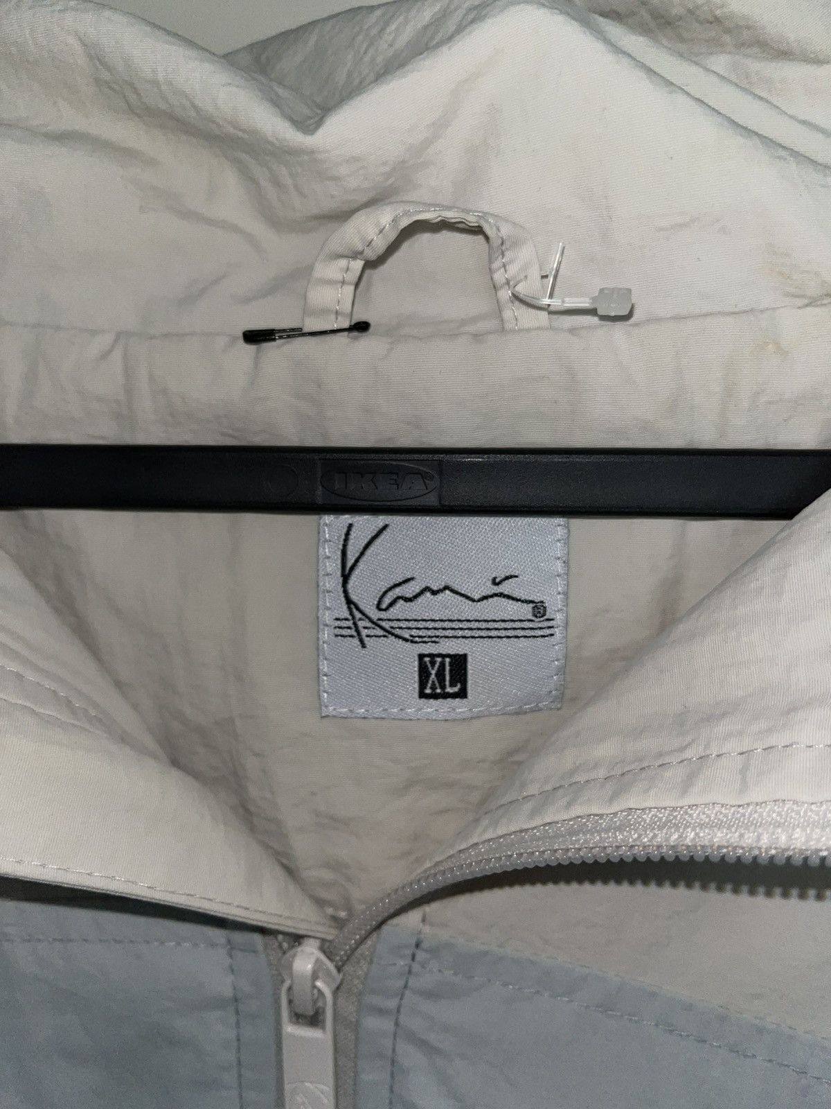 Karl Kani Vintage Karl Kani Half-Zip Windbreaker Hoodie Size US L / EU 52-54 / 3 - 3 Thumbnail