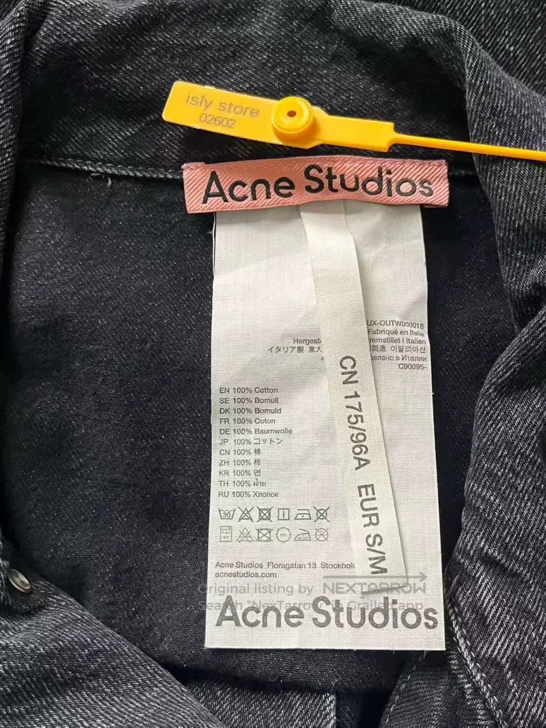 Acne Studios Acne Studios Denim series classic loose fit dropped should Size US S / EU 44-46 / 1 - 4 Thumbnail