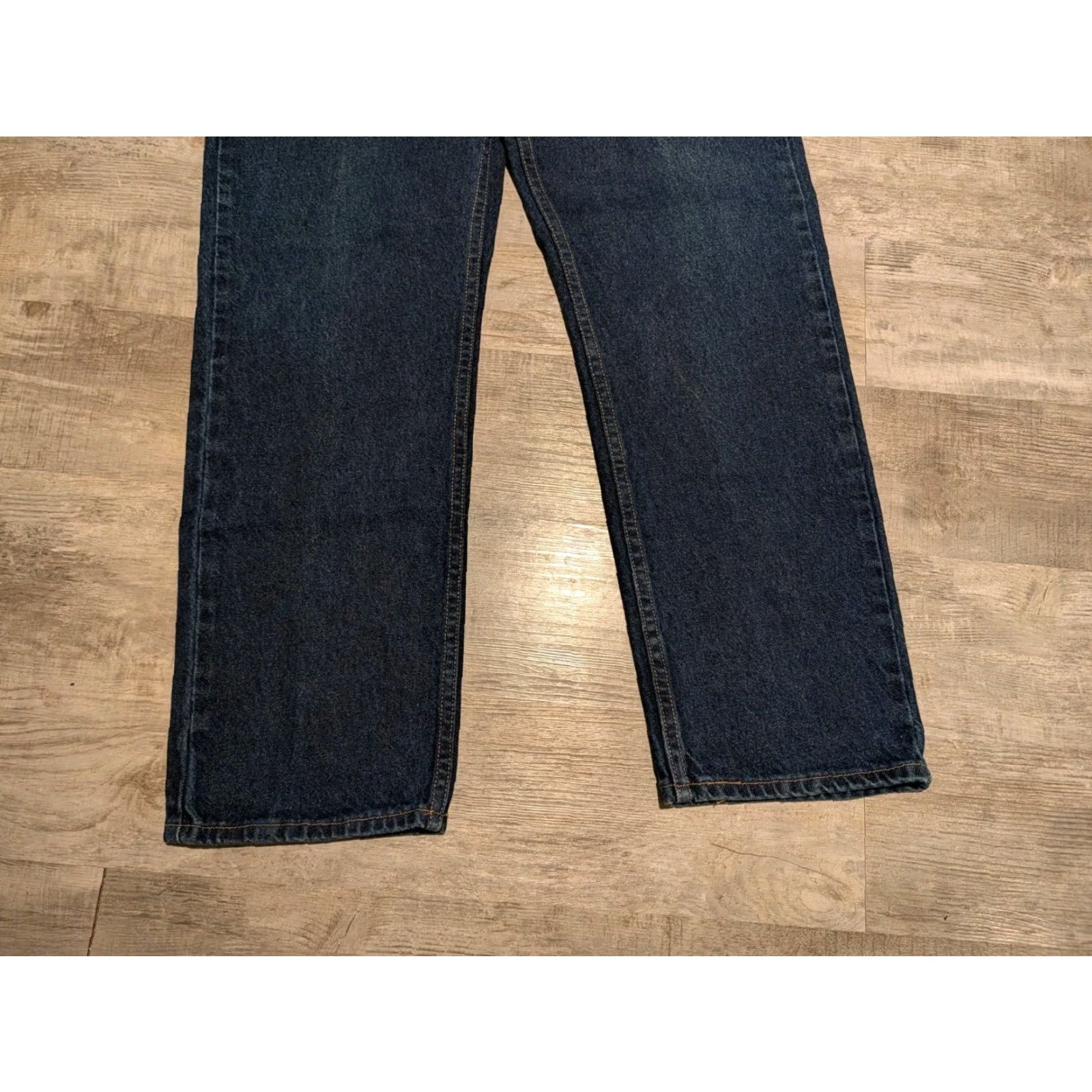 Levi's VINTAGE Levi's Jeans 36 x 30 Regular Dark Wash Denim 505 Straight Leg Men’s Size US 36 / EU 52 - 2 Thumbnail