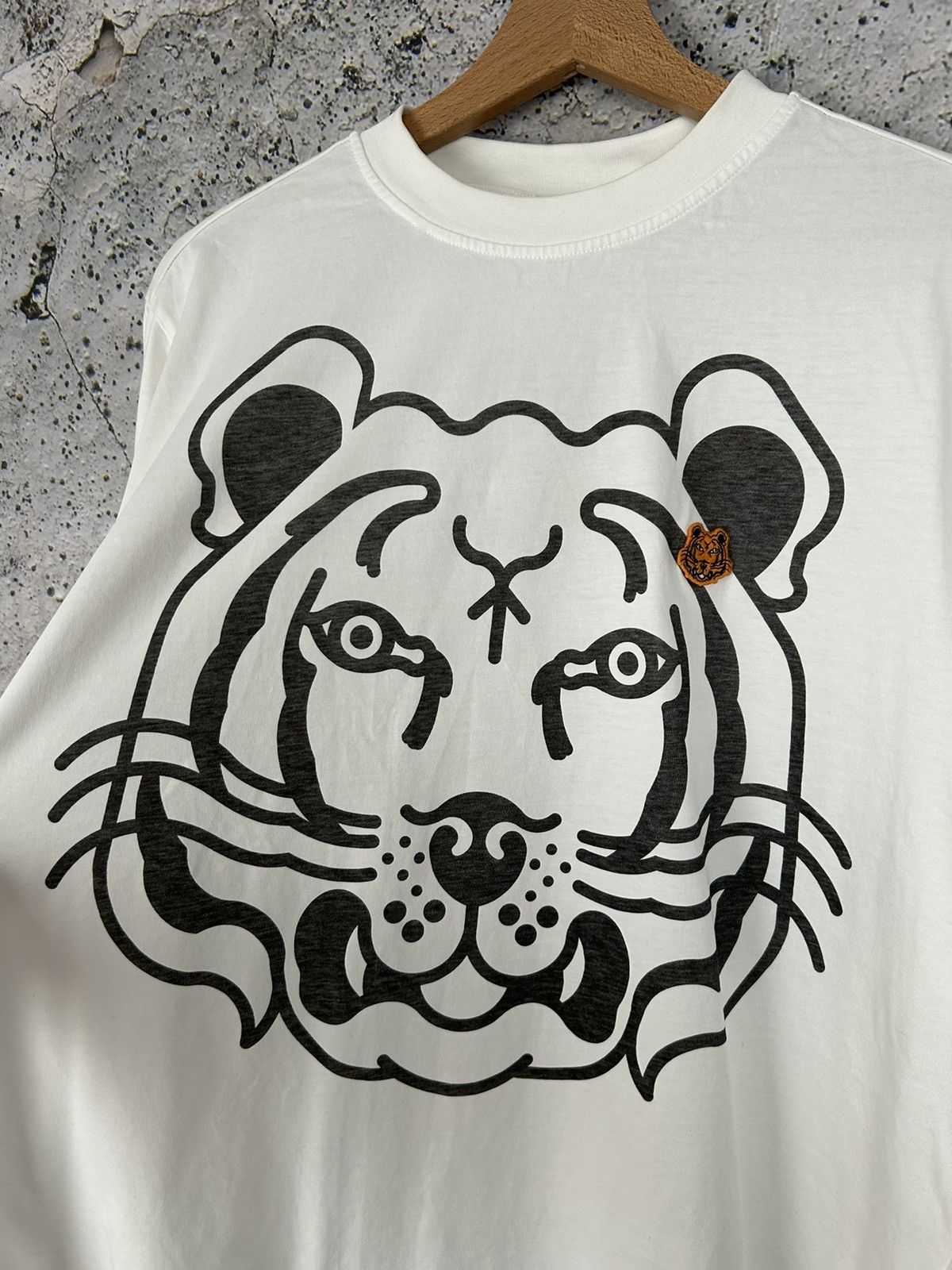 Kenzo Vintage Kenzo Tiger Shirt Logo Designer Rare Luxury Hype Size US S / EU 44-46 / 1 - 3 Thumbnail