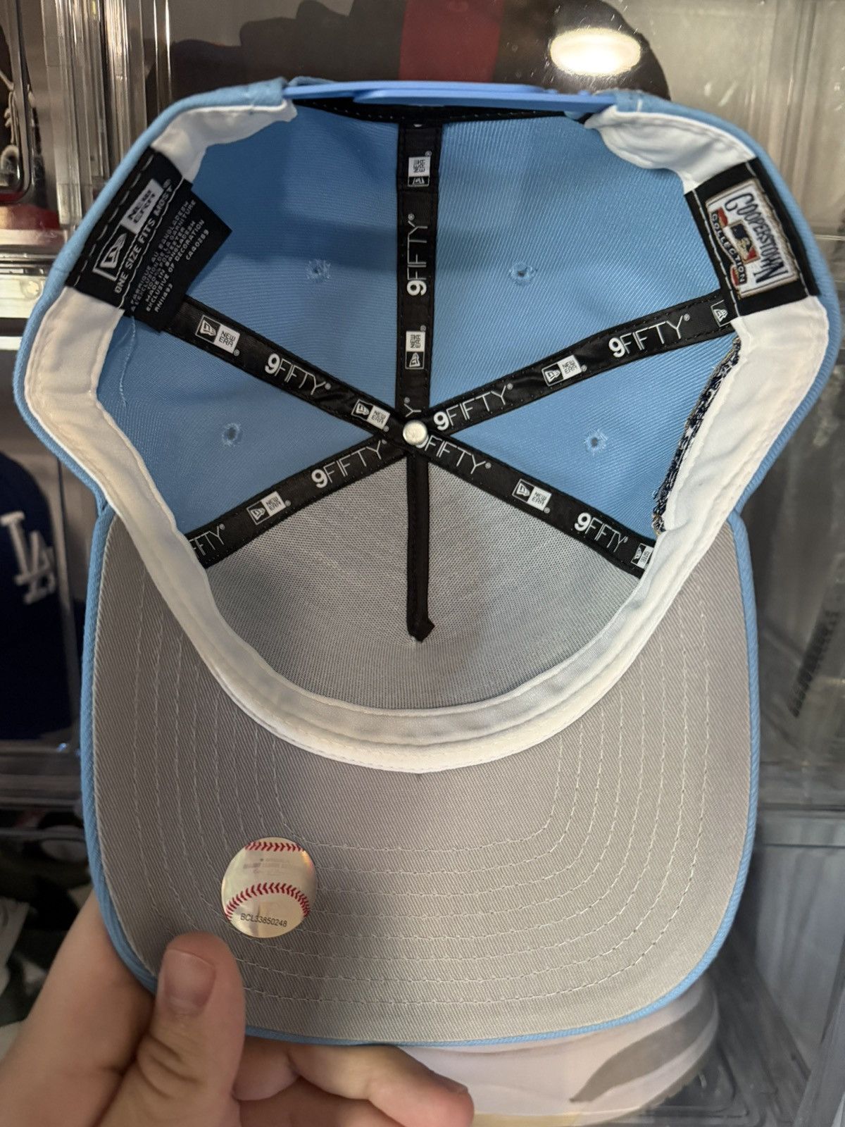 New Era New era 9fifty a frame Los Angeles dodgers hat mlb dodgers Size ONE SIZE - 6 Thumbnail