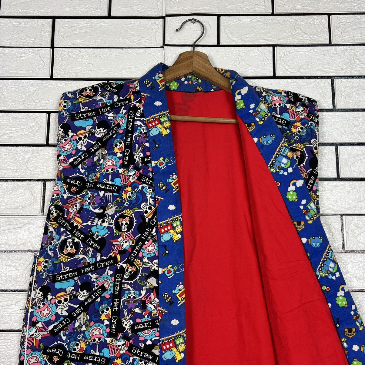 One Piece ONE PIECE STRAW HAT CREW Sleveless Vest Kimono #4157-C190 Size US M / EU 48-50 / 2 - 9 Thumbnail