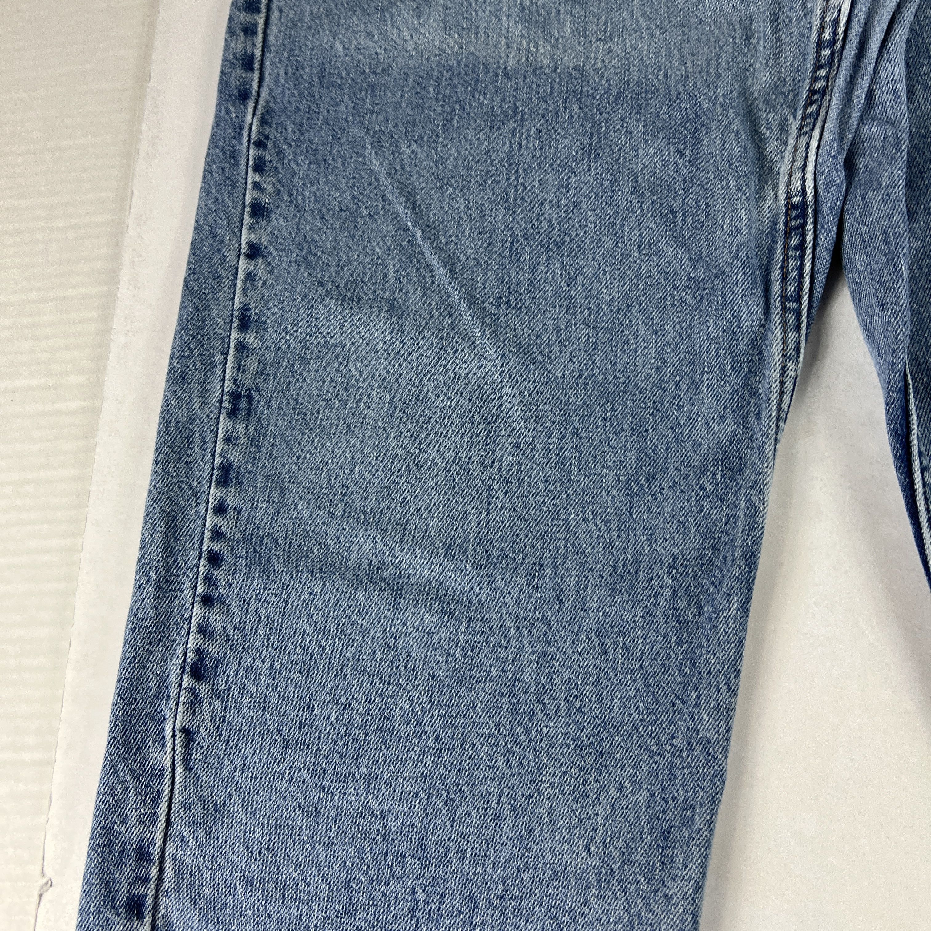 Levi's × Vintage Y2K Levi's Jeans 550 Relaxed Blue Faded Cotton Denim Size US 33 - 7 Thumbnail
