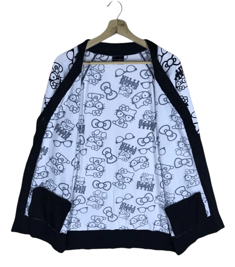 Cartoon Network Sanrio Hello Kitty Fullprints Cardigan Size L / US 10 / IT 46 - 2 Thumbnail