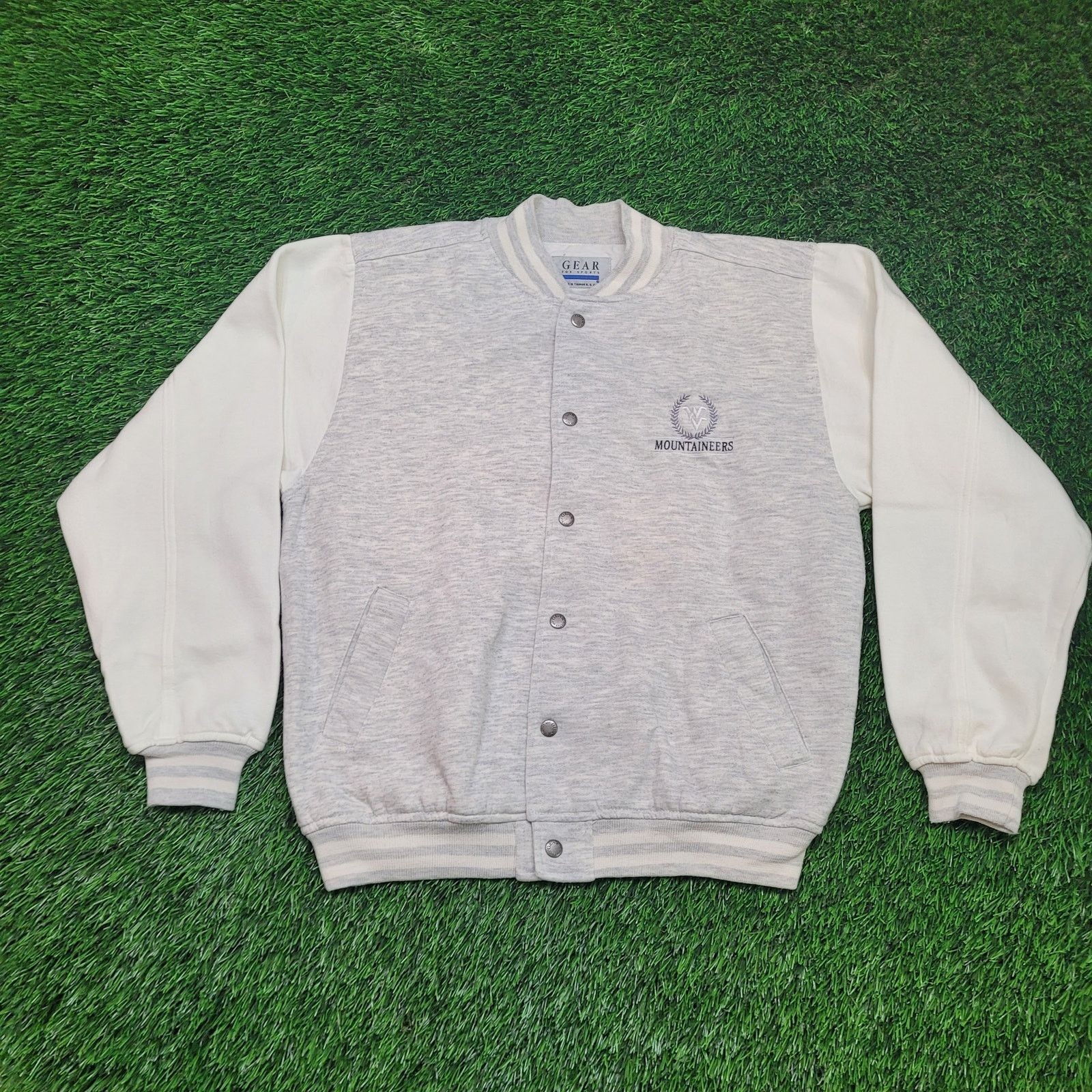 Gear for Sports VTG 90s GEAR for Sports West Virginia WVU Varsity Jacket M Size US M / EU 48-50 / 2 - 1 Thumbnail