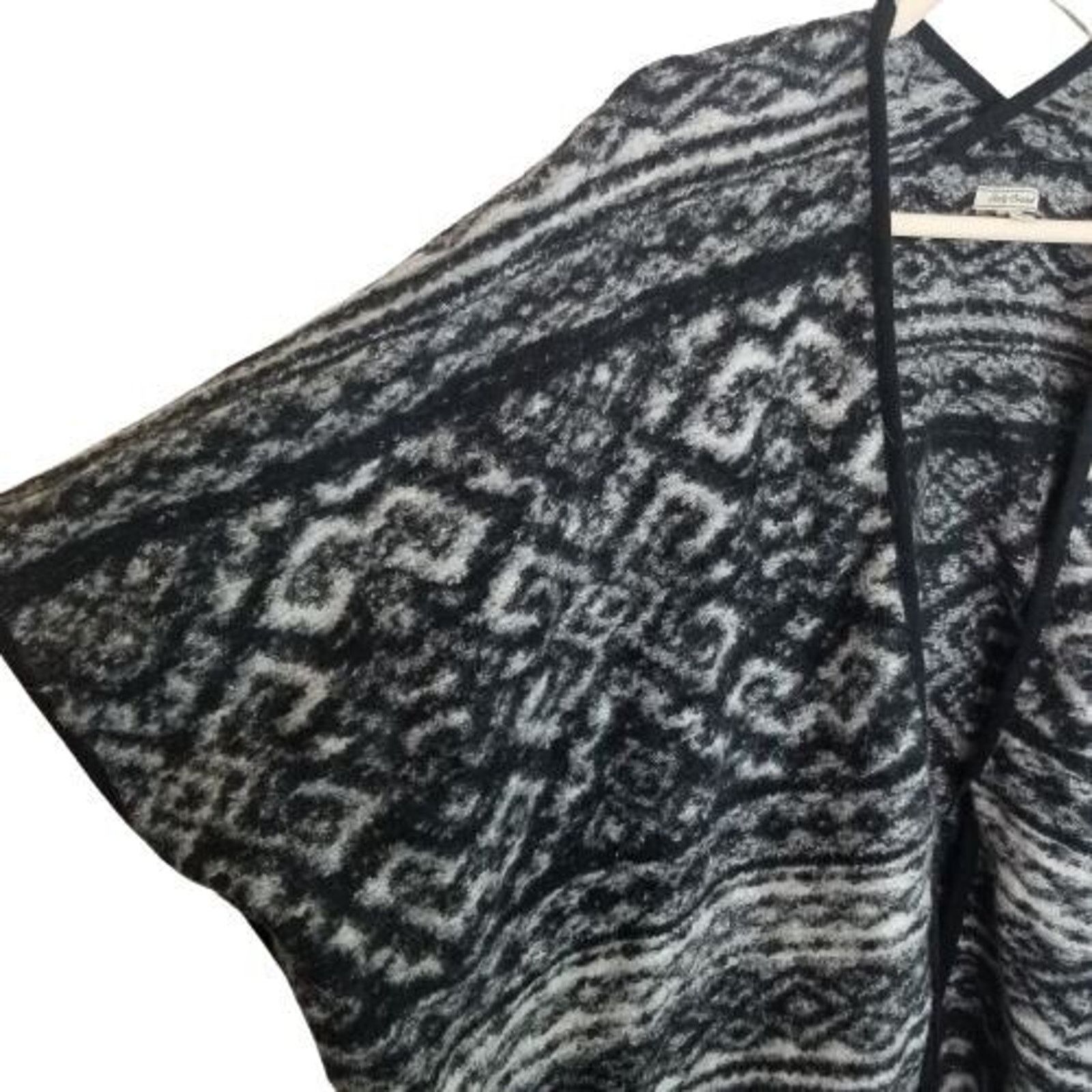Lucky Brand Lucky Brand Southwestern Poncho Cowgirl Country Western OS Size ONE SIZE - 5 Thumbnail