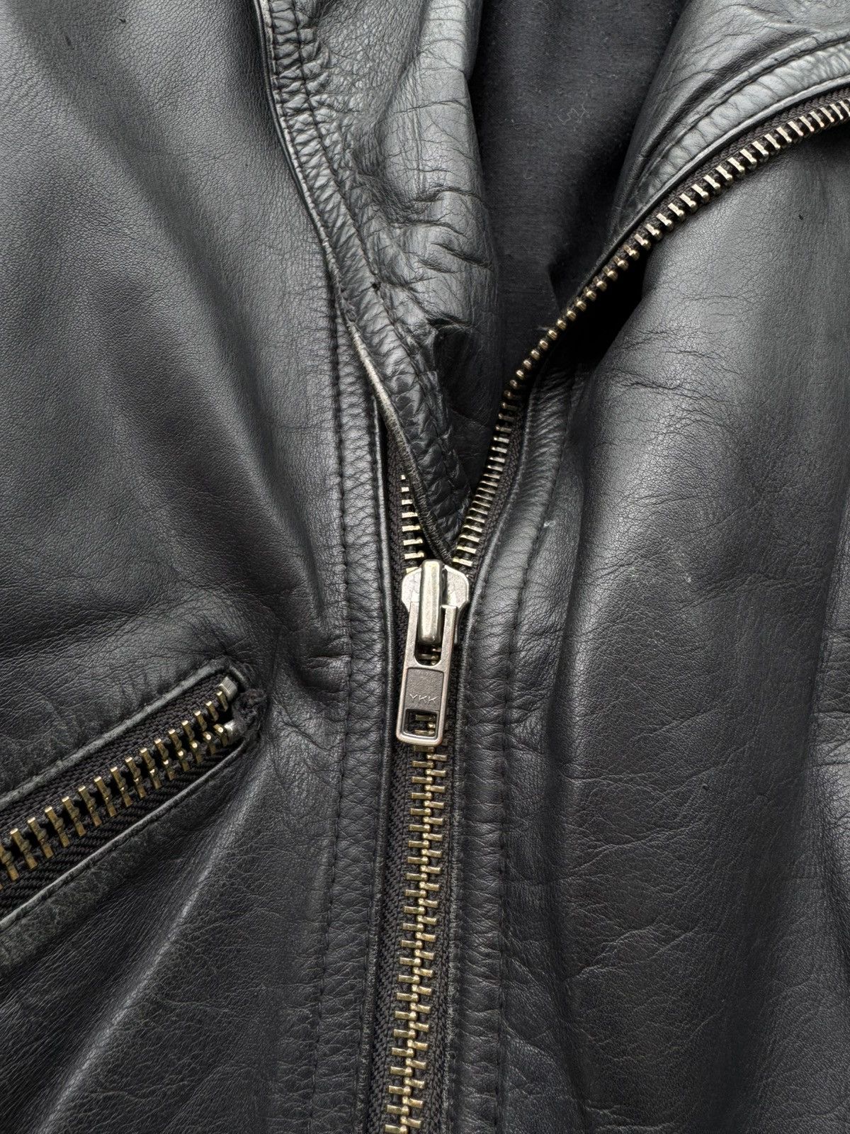 Acne Studios Acne Studios SS11 Leather Biker Jacket Size US L / EU 52-54 / 3 - 4 Thumbnail