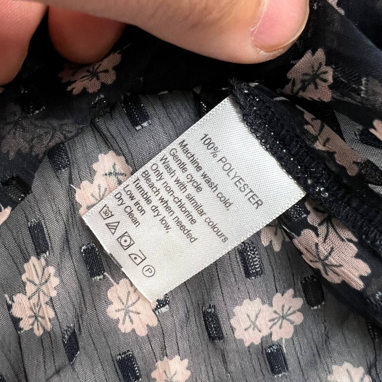 Other Calligraphie Top Women Medium Floral All Over Print Ruffles Size M / US 6-8 / IT 42-44 - 6 Thumbnail