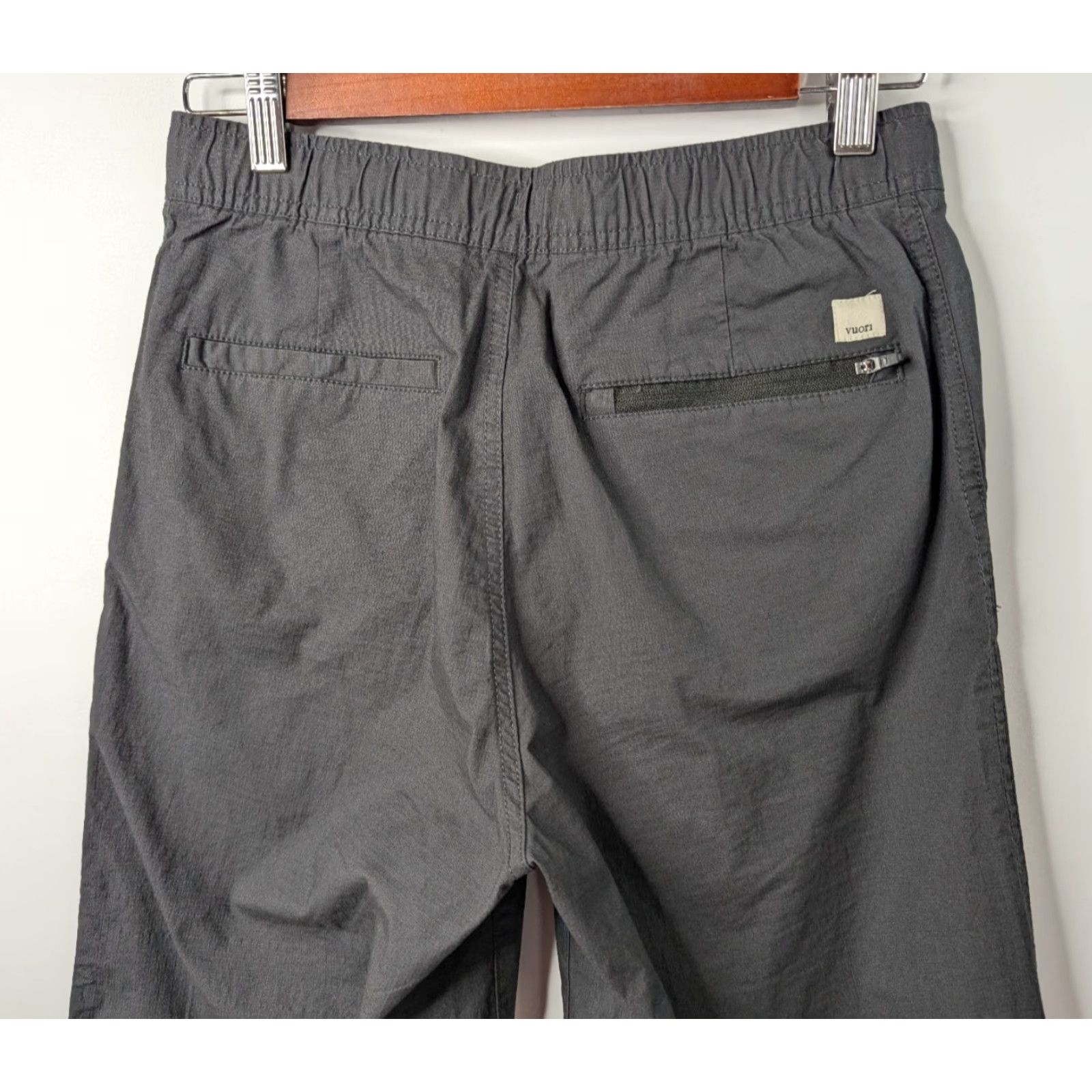 Vuori Vuori Pants Womens Ripstop Wide Leg Cropped S Grey Outdoor Hiking VW416 Size 28" / US 6 / IT 42 - 6 Thumbnail
