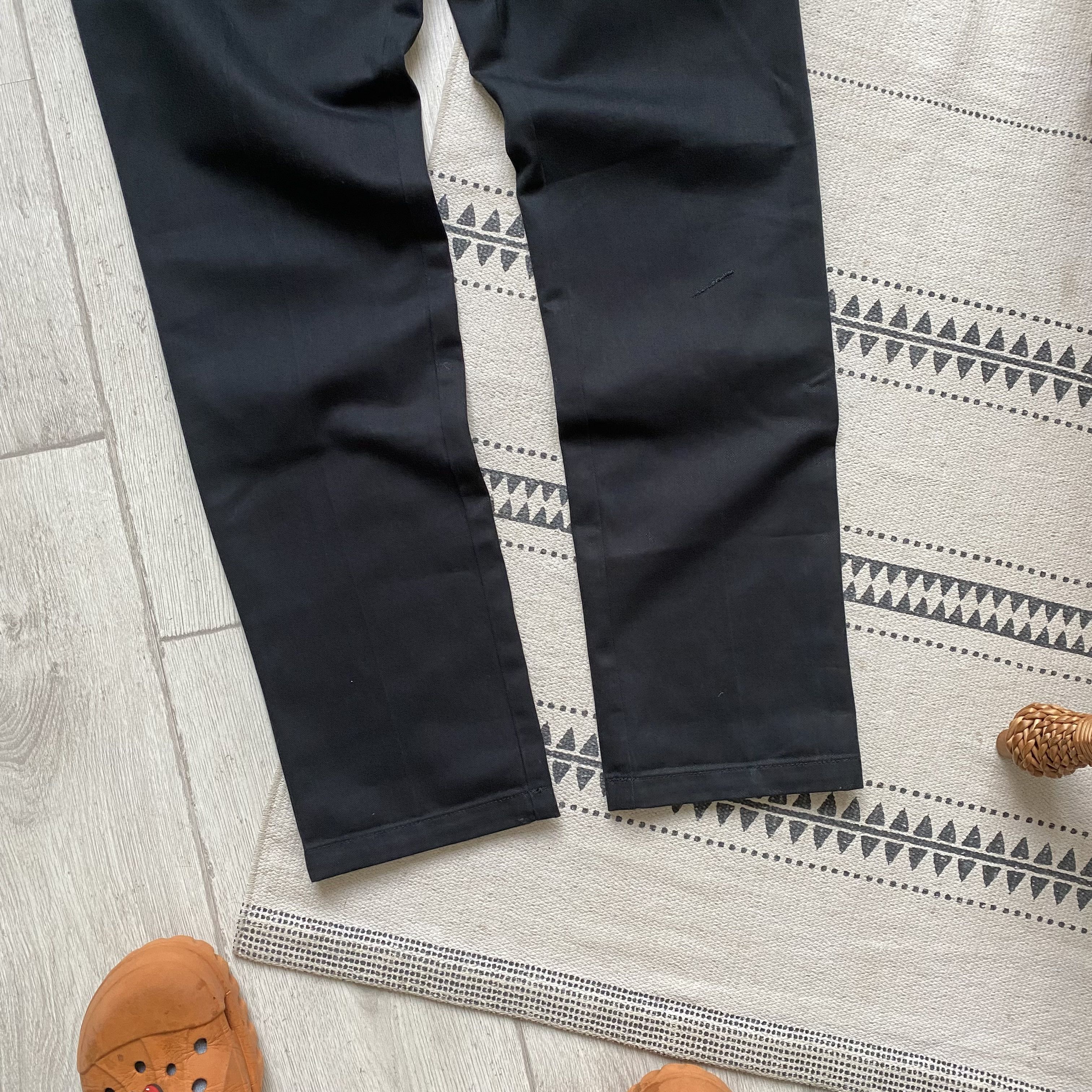 Dickies Vintage Diskies Work pants Slim Chinos Skater trousers Size US 32 / EU 48 - 3 Thumbnail