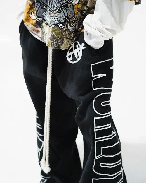 Japanese Brand VIBE Fashionable Hip Hop Baggy Pants Size US 35 - 5 Thumbnail