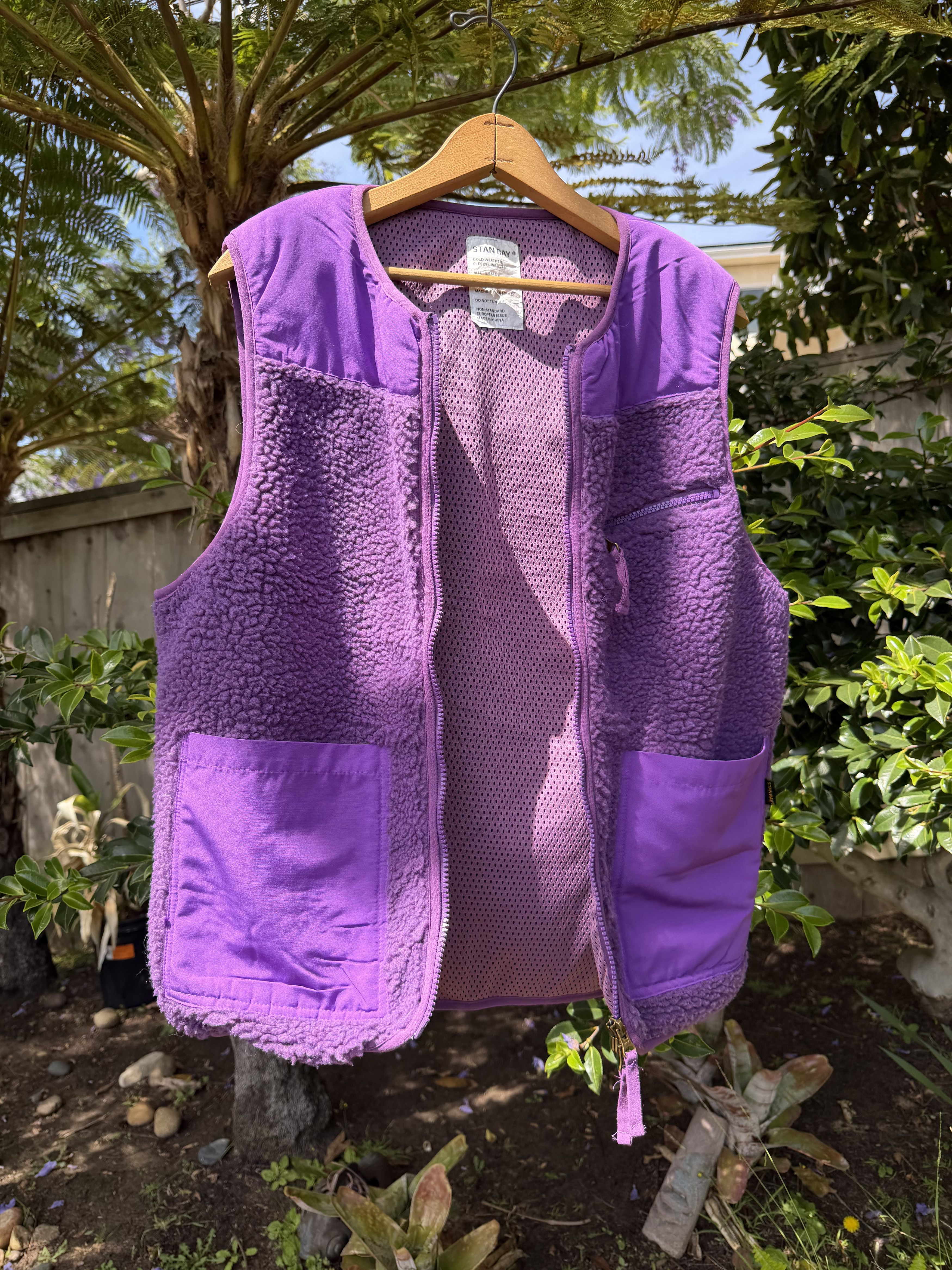 Stan Ray Stan Ray Men's High Pile Fleece Vest in Purple Size Small Size US S / EU 44-46 / 1 - 10 Thumbnail