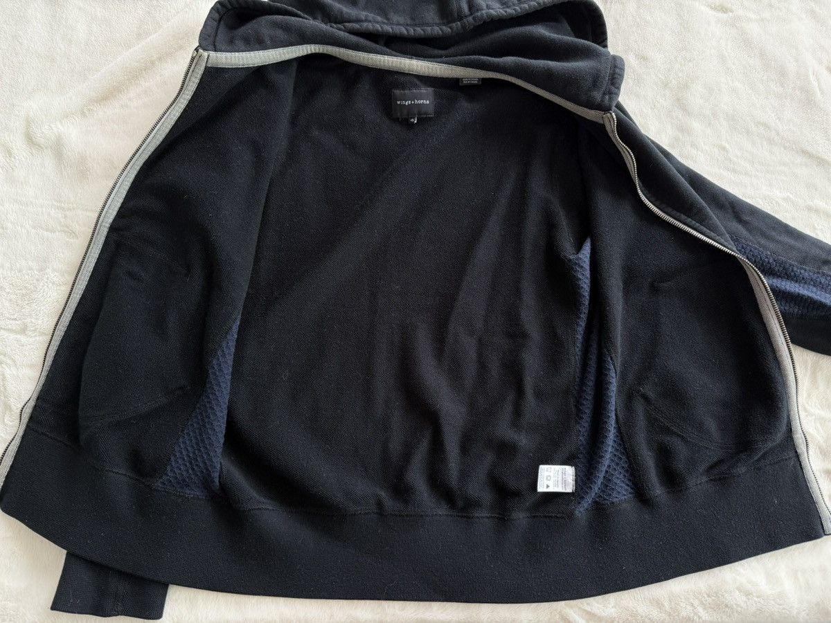 Wings + Horns Wings + Horns perfect midweight terry zip hoodie S Size US S / EU 44-46 / 1 - 8 Thumbnail
