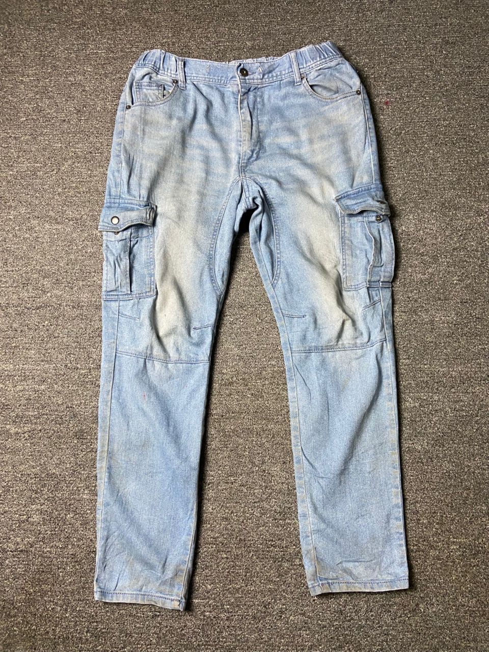 Japanese Brand Japanese Brand Cargo Jeans (143) Size US 30 / EU 46 - 1 Thumbnail
