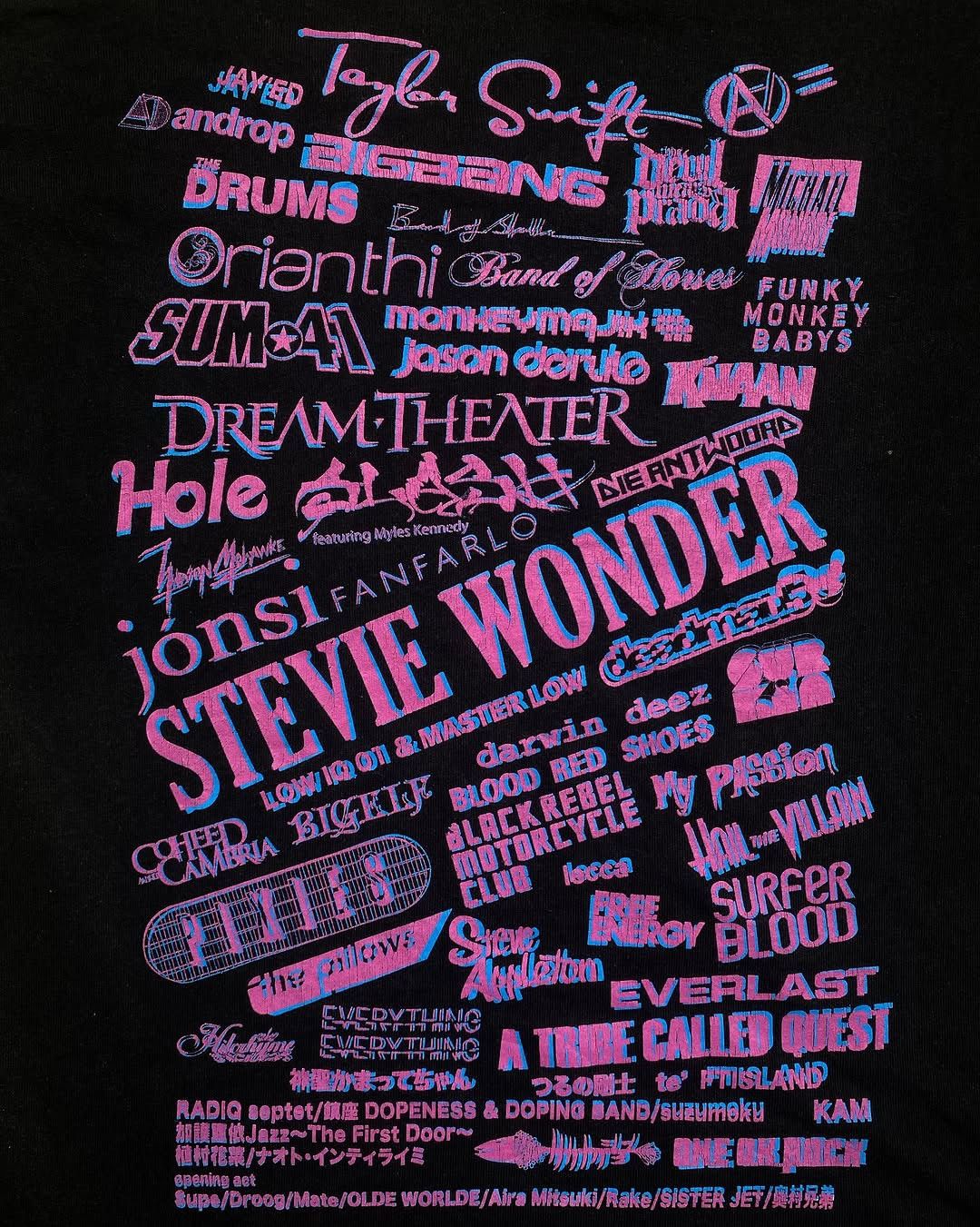 Band Tees Summer Sonic 2010 Tour Size US M / EU 48-50 / 2 - 7 Thumbnail