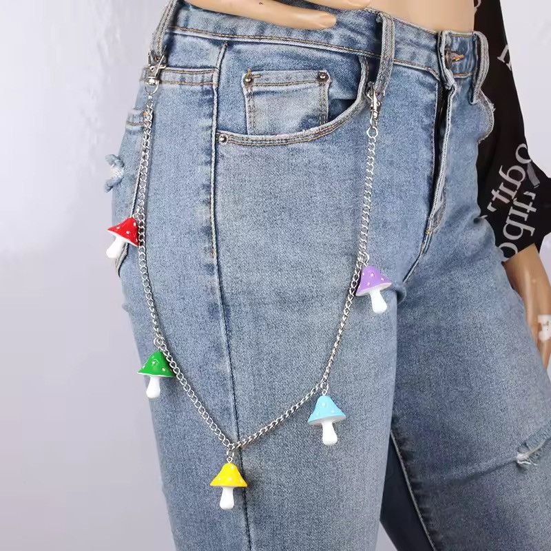 Jewelry Mushroom Pant Chain Size ONE SIZE - 3 Thumbnail
