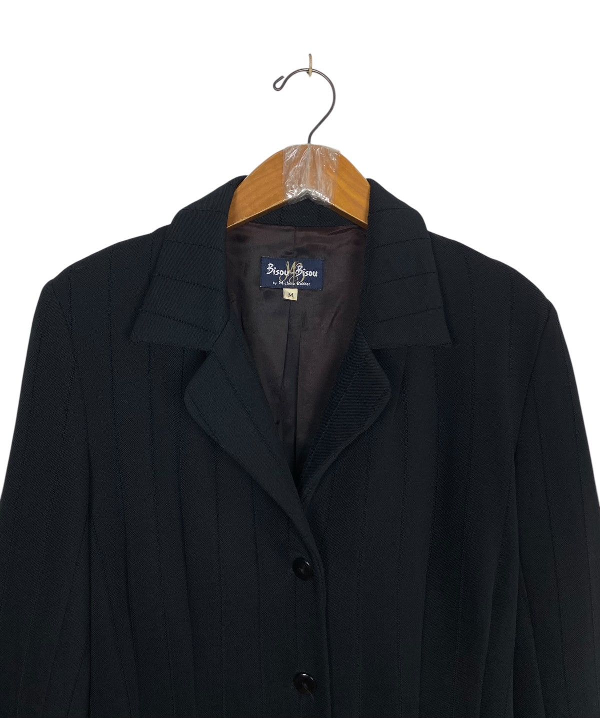 Vintage Rare‼️ Vtg Bisou Bisou by Michele Bohbot Lined Blazer Usa Size M / US 6-8 / IT 42-44 - 4 Thumbnail