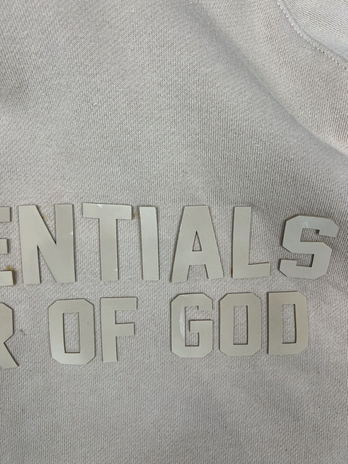 Fear of God Fear of God Eesentials Beige Hoodie Mens Oversized Size US M / EU 48-50 / 2 - 4 Thumbnail