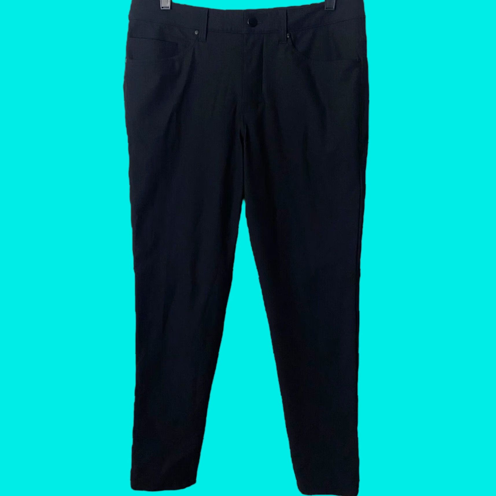 Lululemon Lululemon ABC Classic-Fit Trouser Pants Black Men’s Size 31 Warpstreme Casual Chino Straight 5-Pocket Pants Size US 31 - 1 Thumbnail
