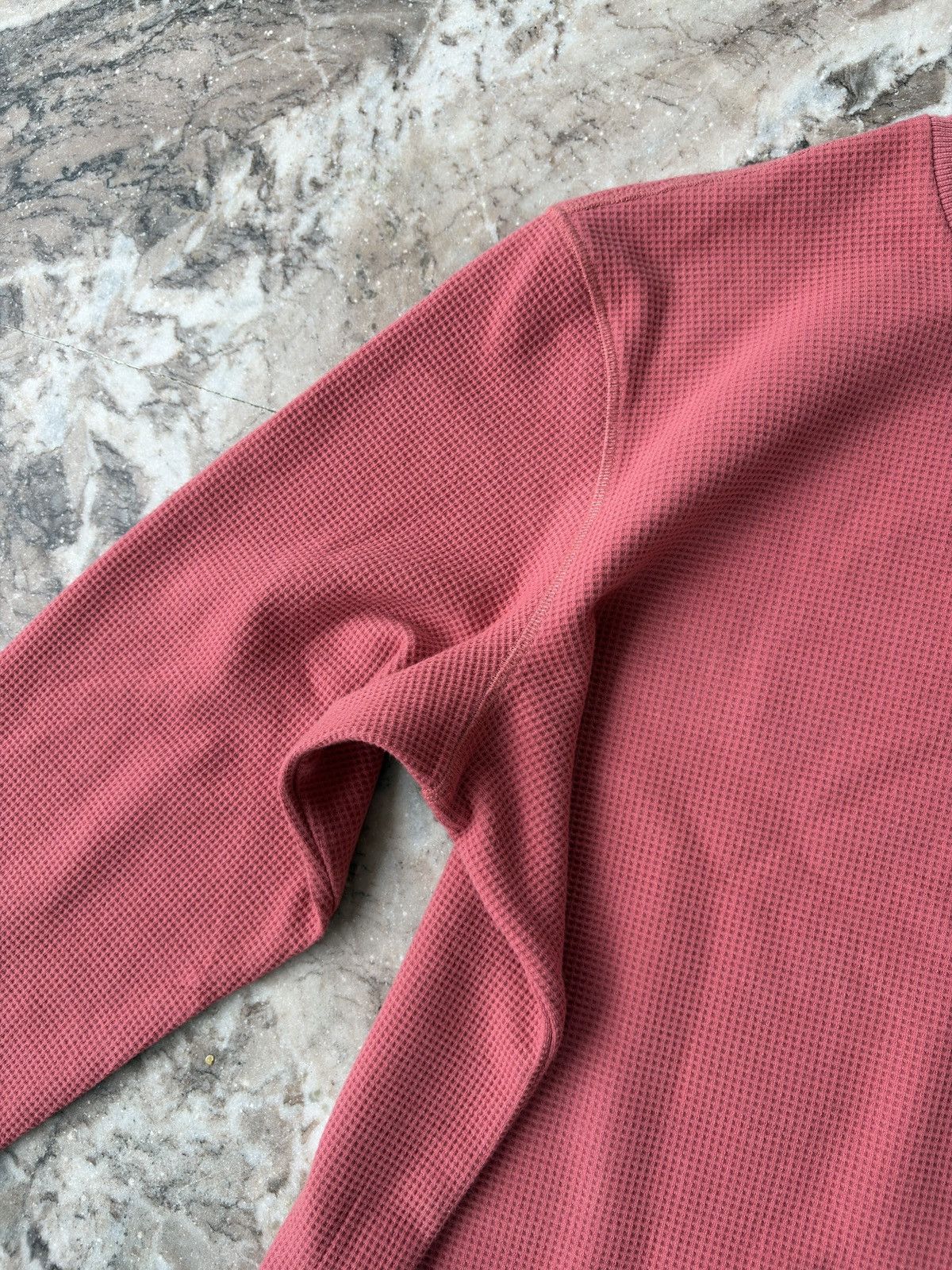 Stussy Stüssy Long Sleeve Thermal shirt with a waffle knit Size US M / EU 48-50 / 2 - 5 Thumbnail