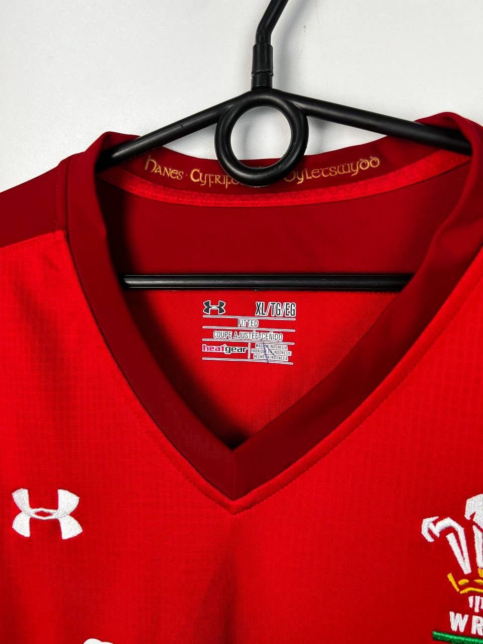 Under Armour WRU Wales Under Armour rugby vintage t-shirts size XL Size US XL / EU 56 / 4 - 4 Thumbnail