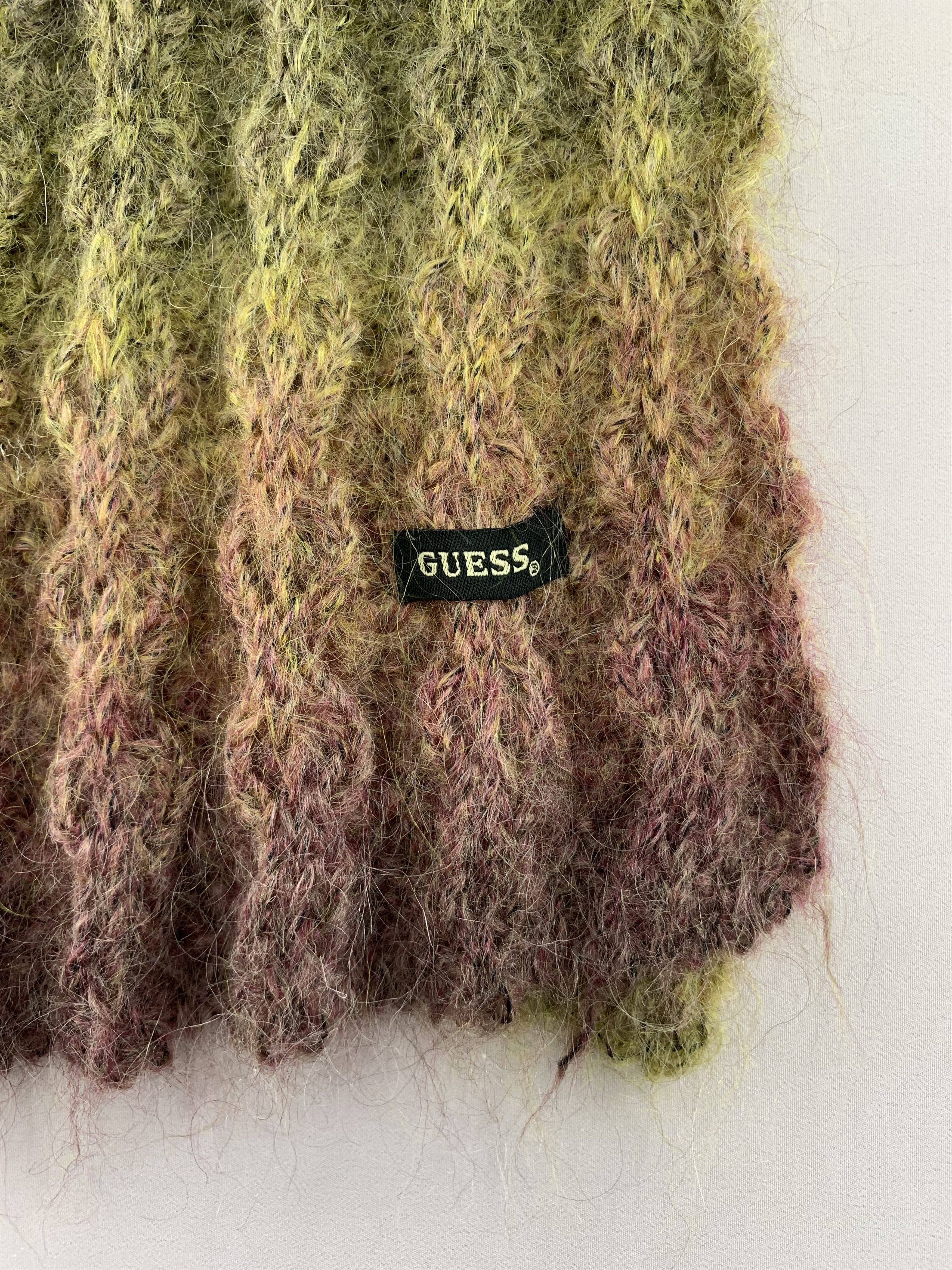 Guess Guess Scarf Mohair Muffler Neck Wrap BL4205 Size ONE SIZE - 2 Thumbnail