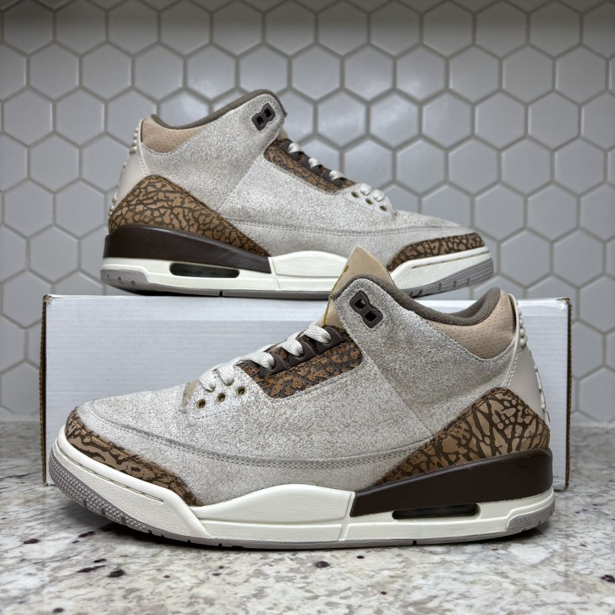 Jordan Brand Size 9-Jordan 3 Palomino lightly Worn No Box Size US 9 / EU 42 - 1 Thumbnail