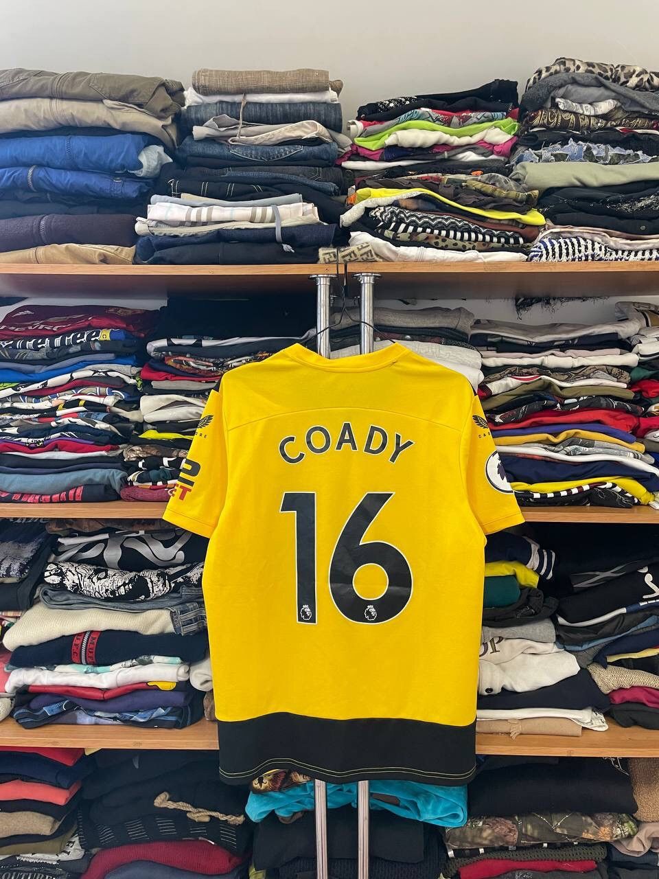 Vintage Wolverhampton Wanderers 2020-21 Coady Soccer Jersey Size US L / EU 52-54 / 3 - 2 Thumbnail