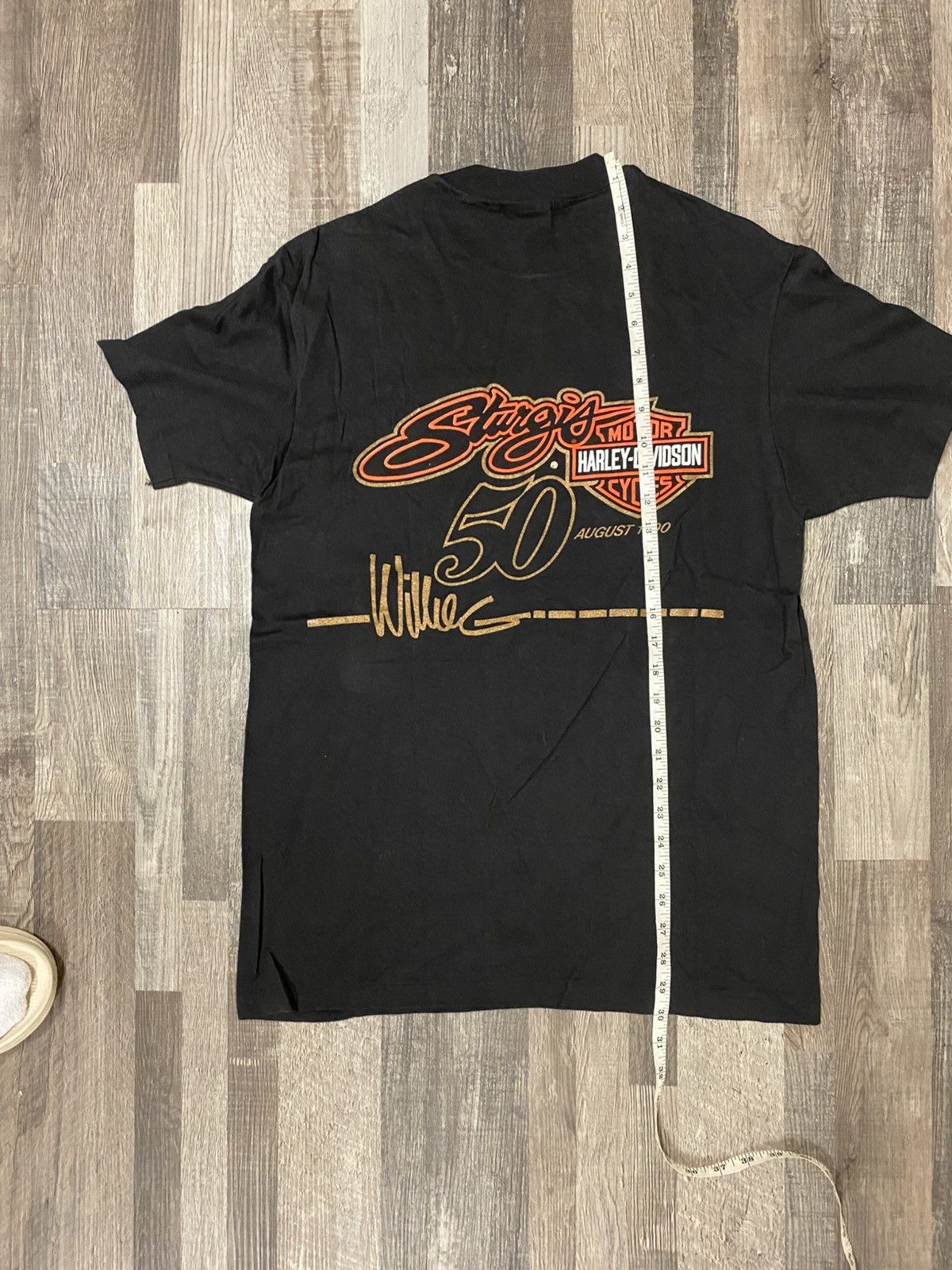 Harley Davidson Vintage 90’s 1990 Harley Davidson Willie G Tee T Shirt Grail Size US L / EU 52-54 / 3 - 7 Thumbnail