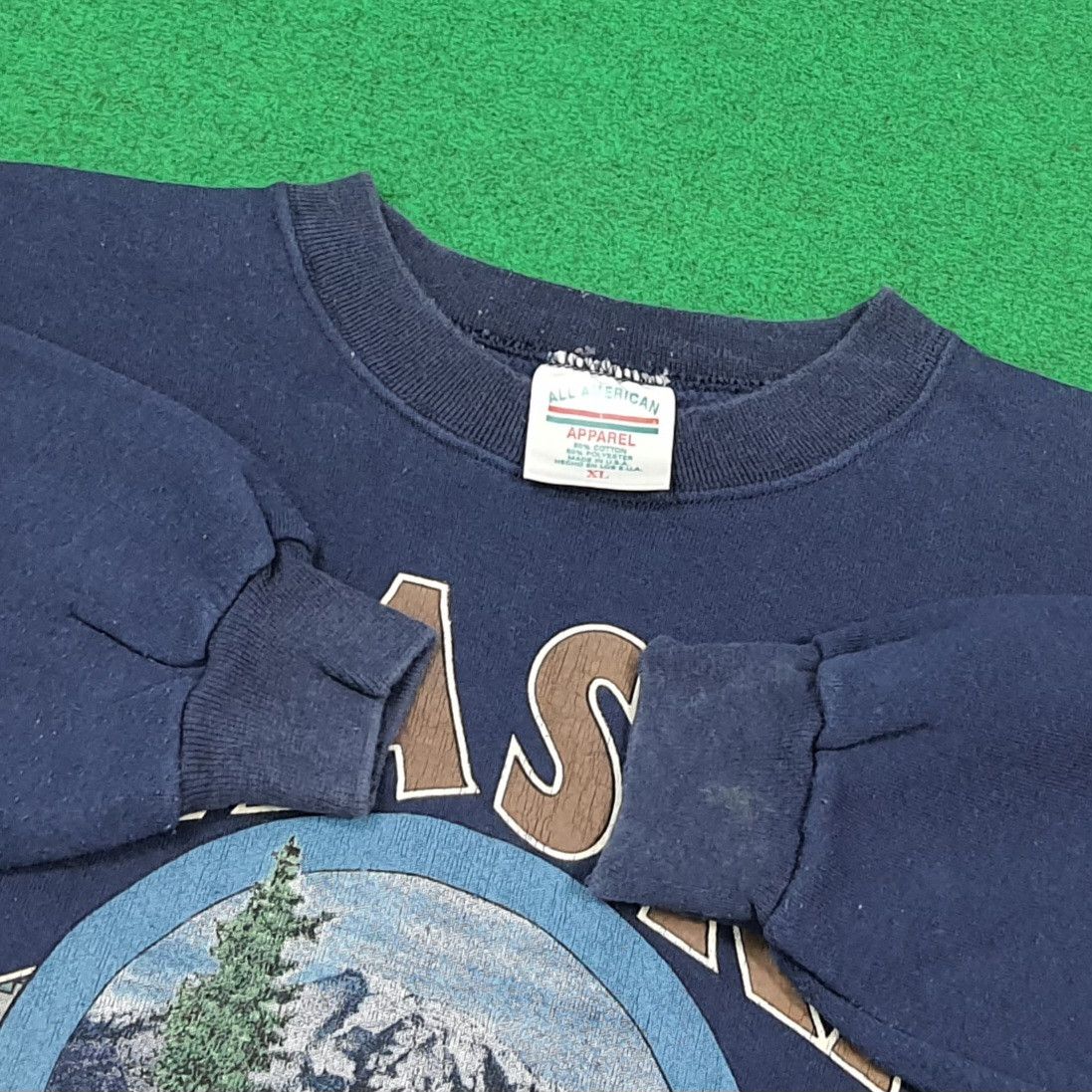 Vintage Vintage Alaska Nature States Graphic Sweatshirt C291N2 Size US L / EU 52-54 / 3 - 5 Thumbnail
