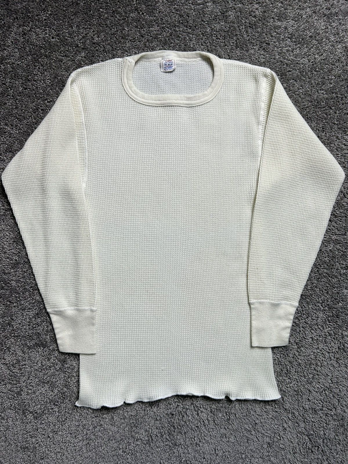 Vintage Vintage 70s JE Morgan Waffle Thermal Made in USA Size US XXL / EU 58 / 5 - 1 Thumbnail