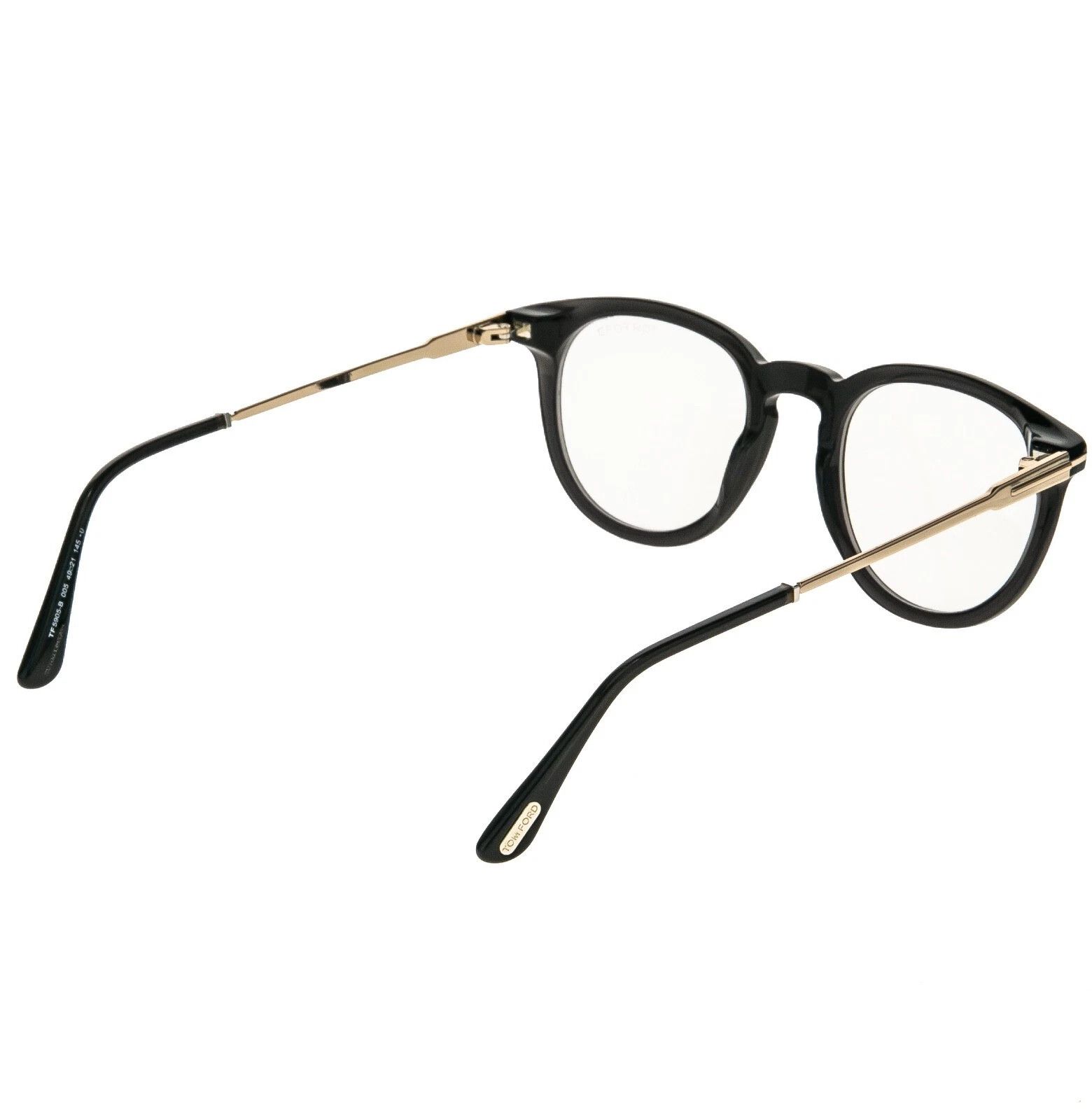 Tom Ford TOM FORD TF5905B 005 Black Gold Optical Eyeglass 5905 FT5905 Size ONE SIZE - 6 Thumbnail