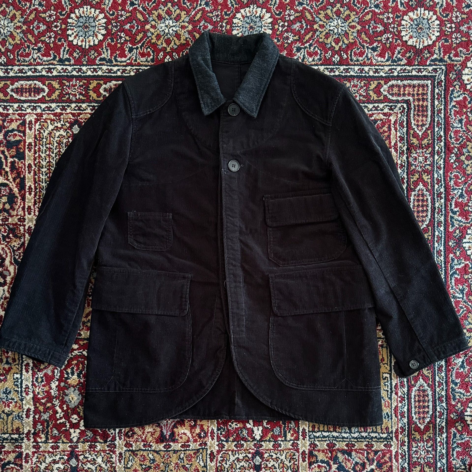 BLACK SIGN Black Sign Corduroy Hunting Jacket Size US M / EU 48-50 / 2 - 1 Thumbnail