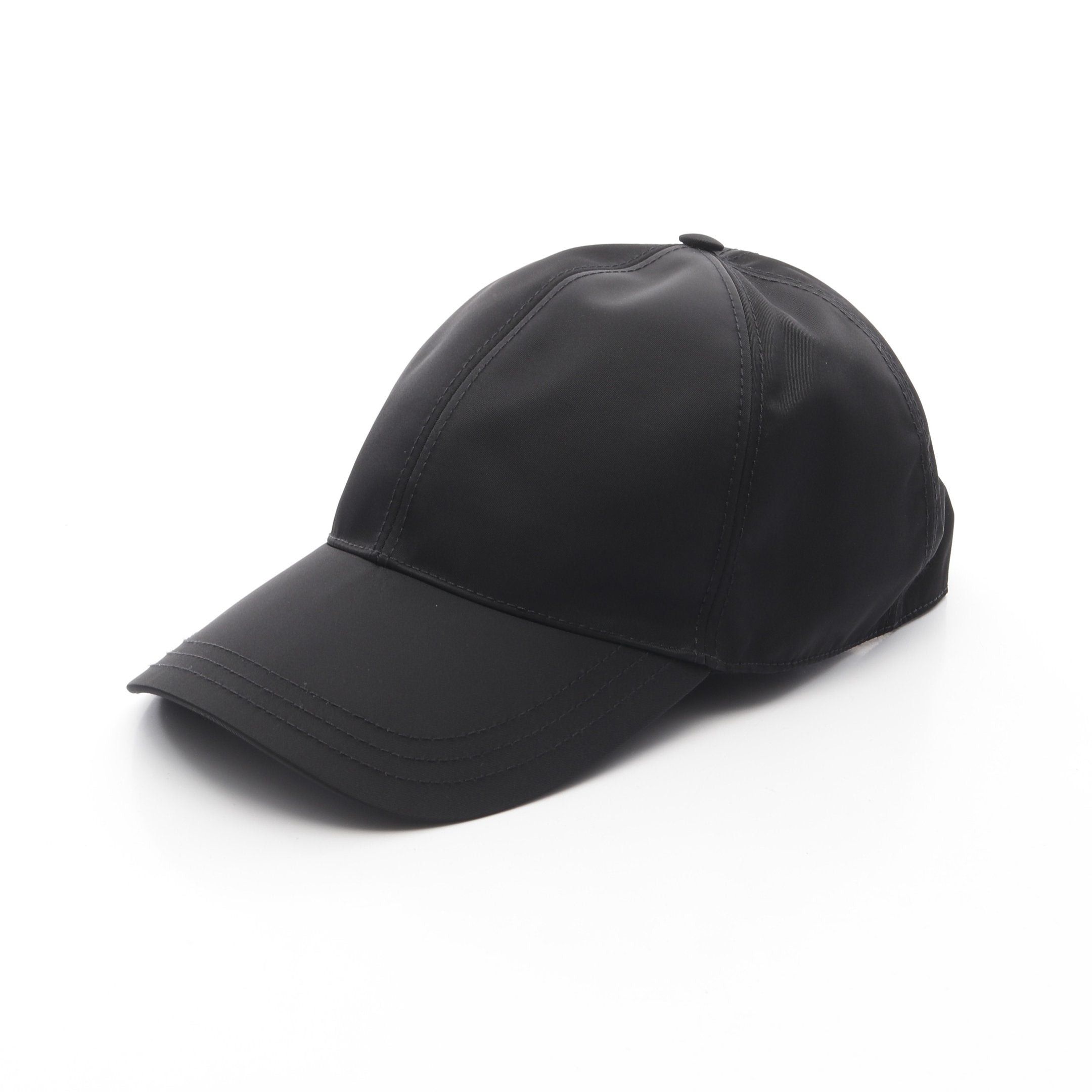 Prada Prada Nylon Baseball Hat with Red Logo | Grailed