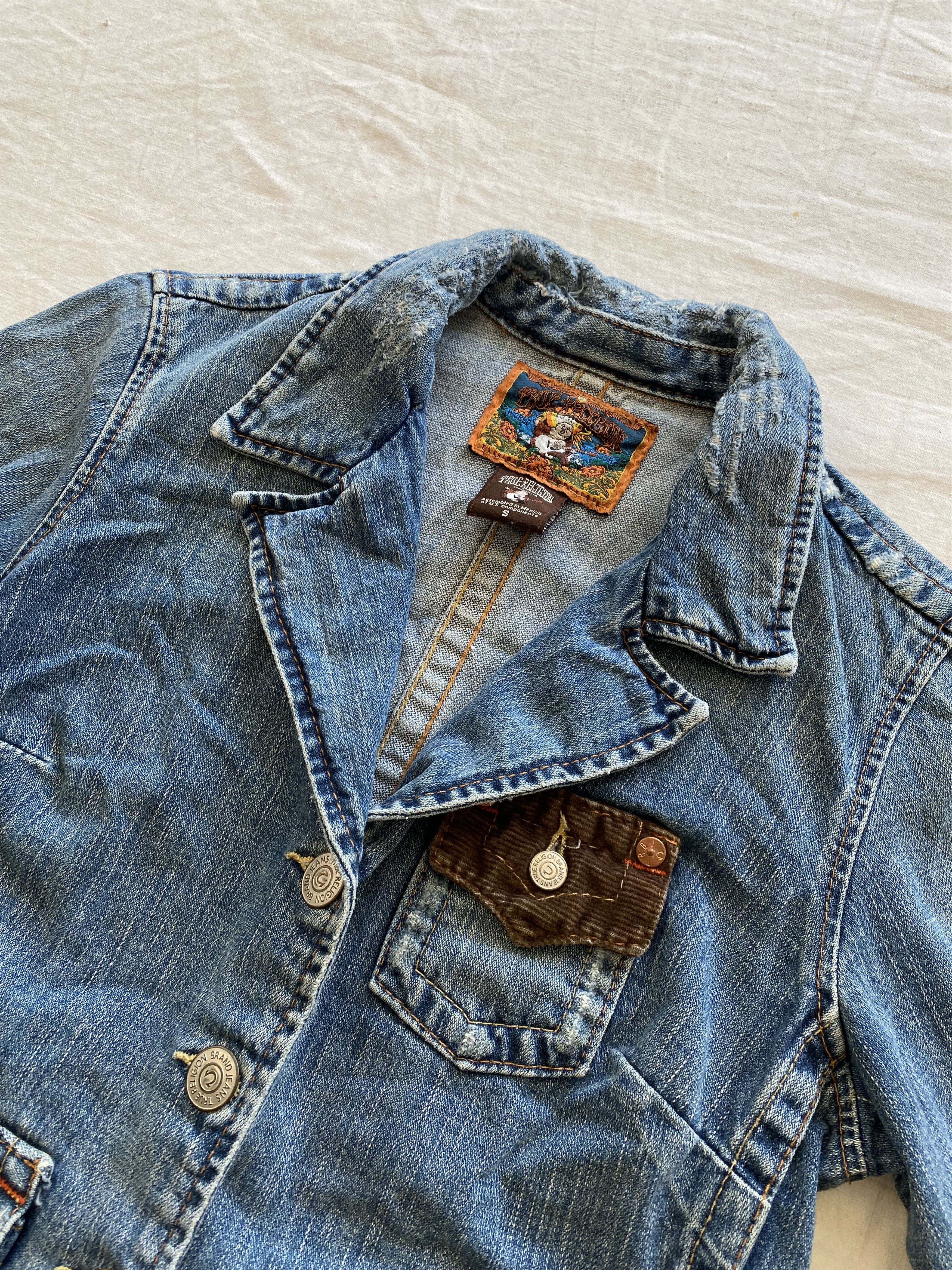 True Religion Vintage Y2K Denim Jacket