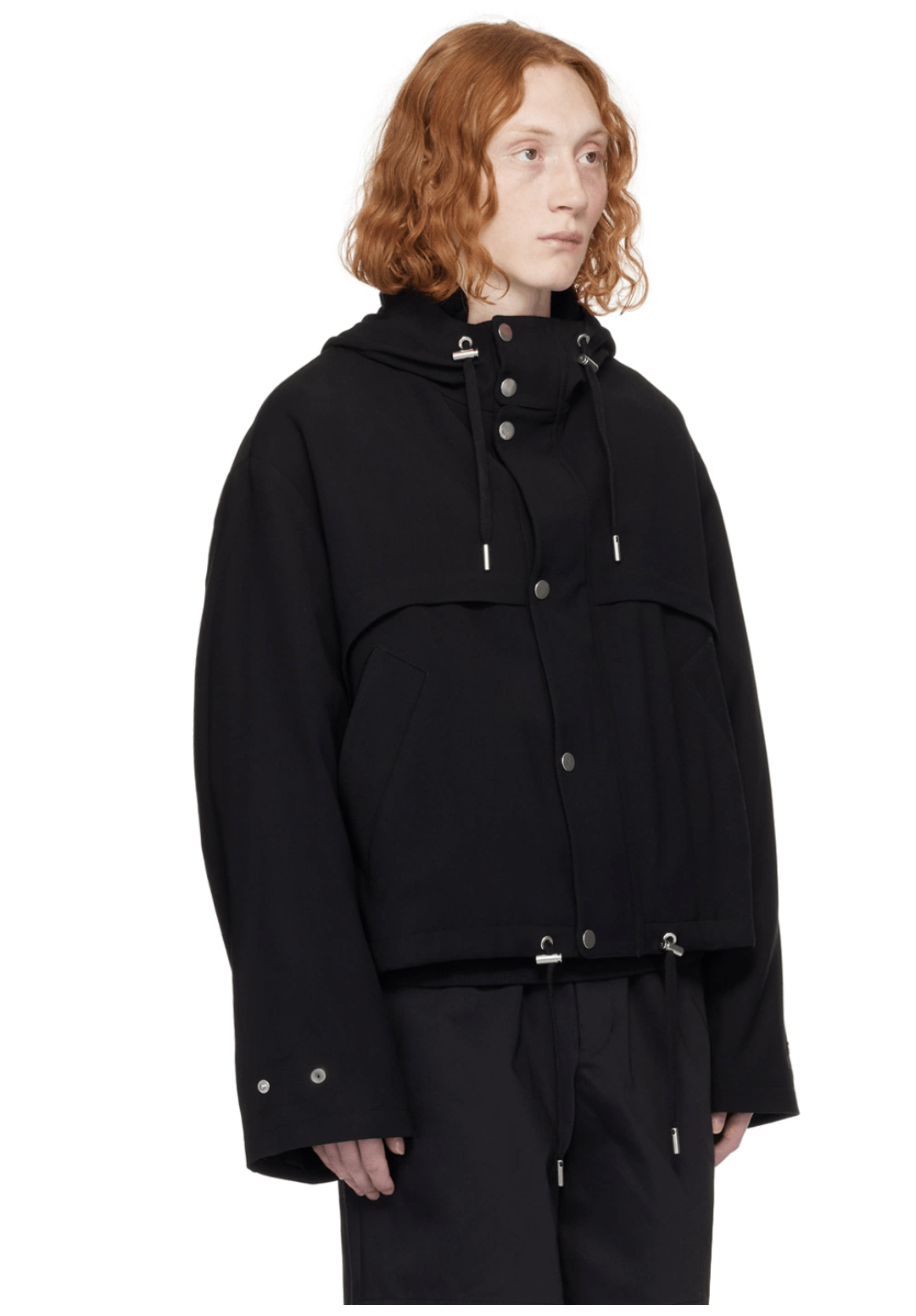 AMI AMI Paris Black Wool Short Parka Size US S / EU 44-46 / 1 - 2 Thumbnail