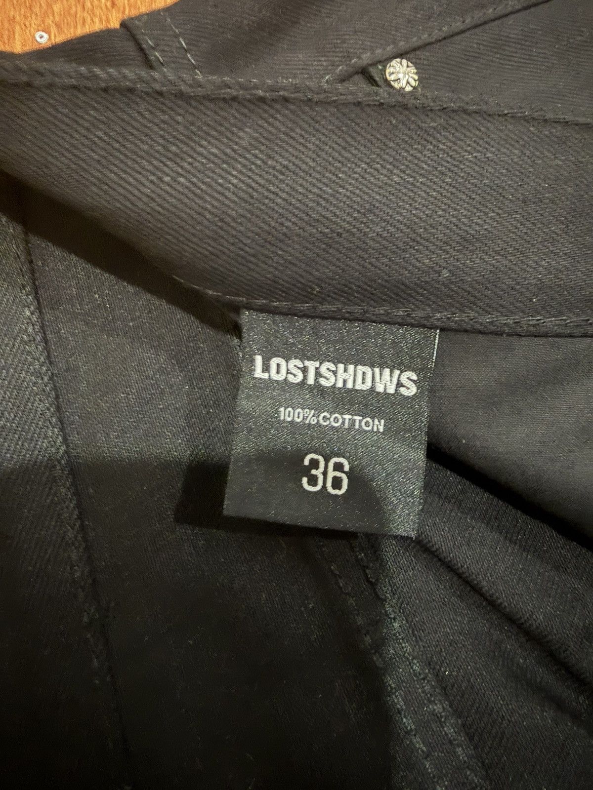 LOSTSHDWS Lost shdws jeans Size US 36 / EU 52 - 4 Thumbnail