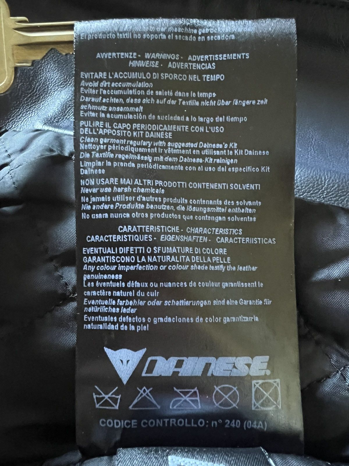 Y's for Men Y’s x Dainese AW04 “Split” Moto Leather Jacket Size US XS / EU 42 / 0 - 9 Thumbnail