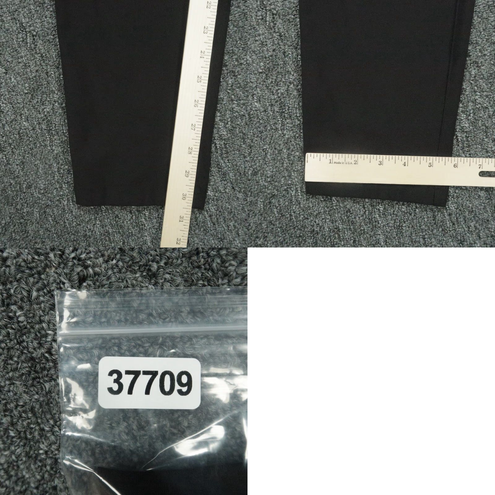 Lululemon Lululemon Commission Pants Men 36x31 Black Classic 5-Pocket Chino Trousers Warpstreme Regular Fit Front Flat Back Size US 36 / EU 52 - 8 Thumbnail