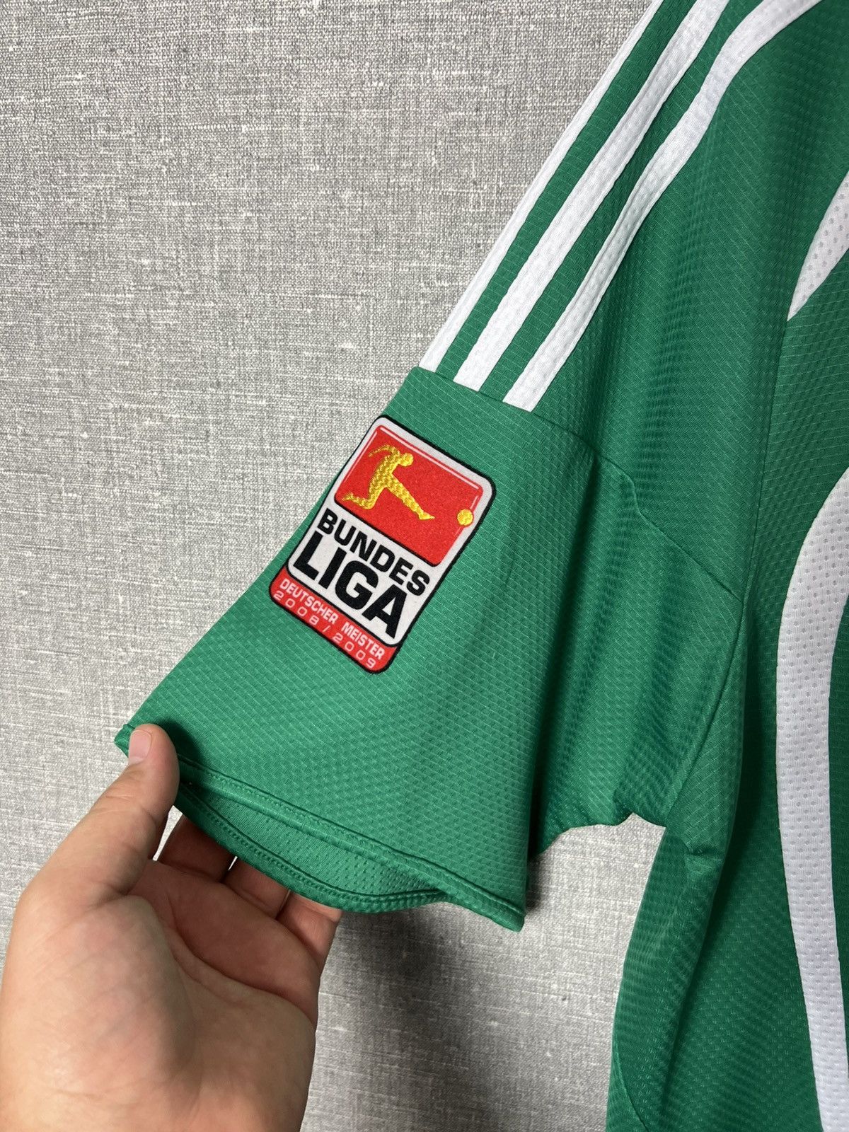 Adidas Rare Adidas Wolfsburg 2009 - 2010 Bundesliga VFL Away Jersey Size US XL / EU 56 / 4 - 7 Thumbnail