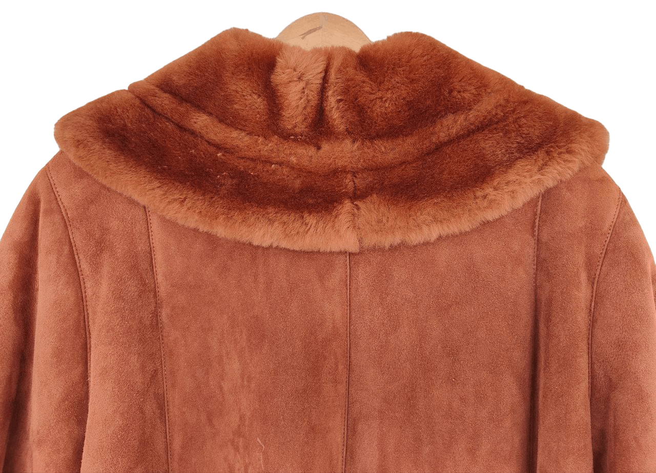 Vintage G&G Italia Sherling Coat Size M / US 6-8 / IT 42-44 - 7 Thumbnail